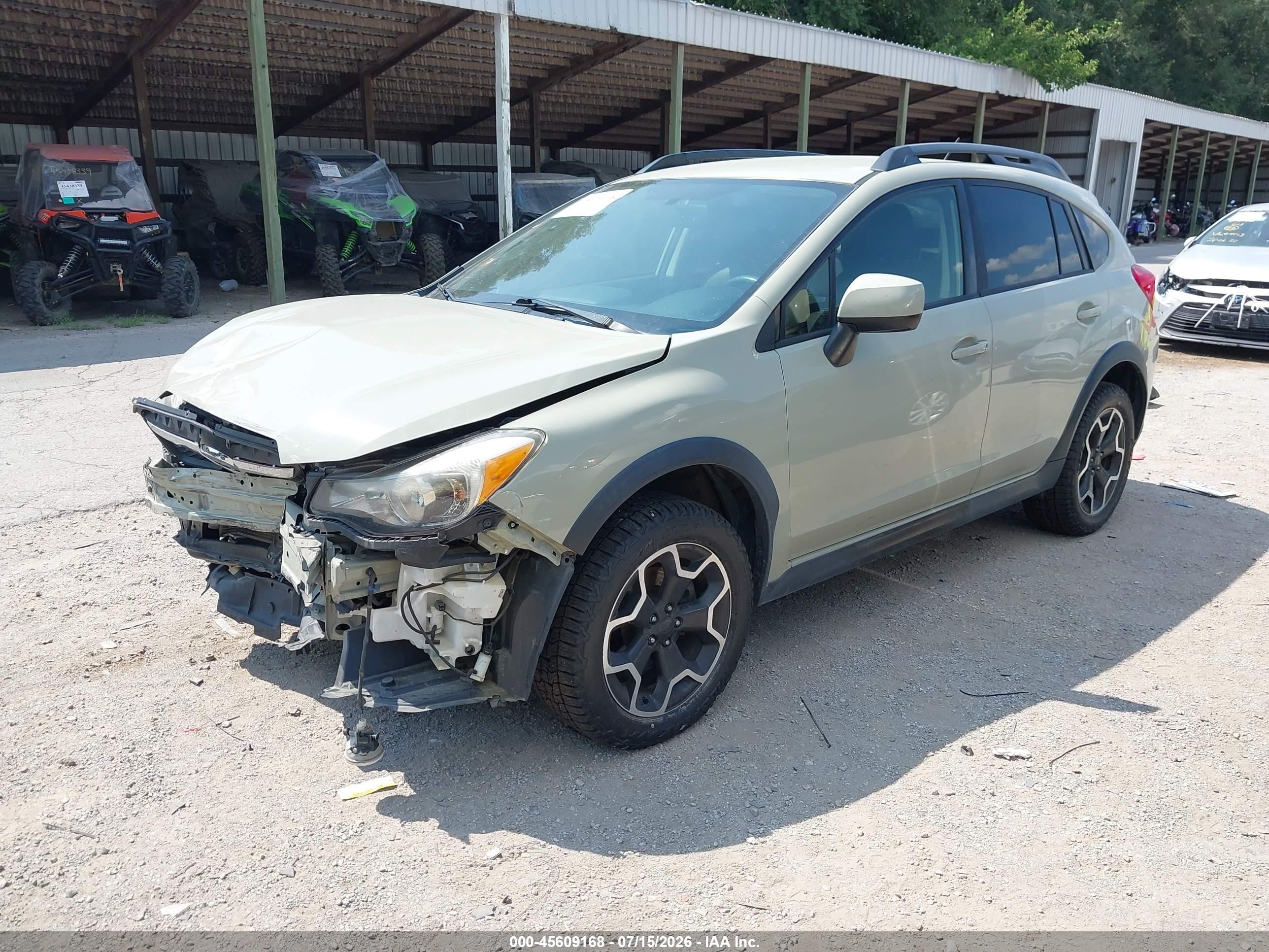 2014 Subaru Xv Crosstrek 2.0i Limited Green vin: JF2GPAGC4E8318424