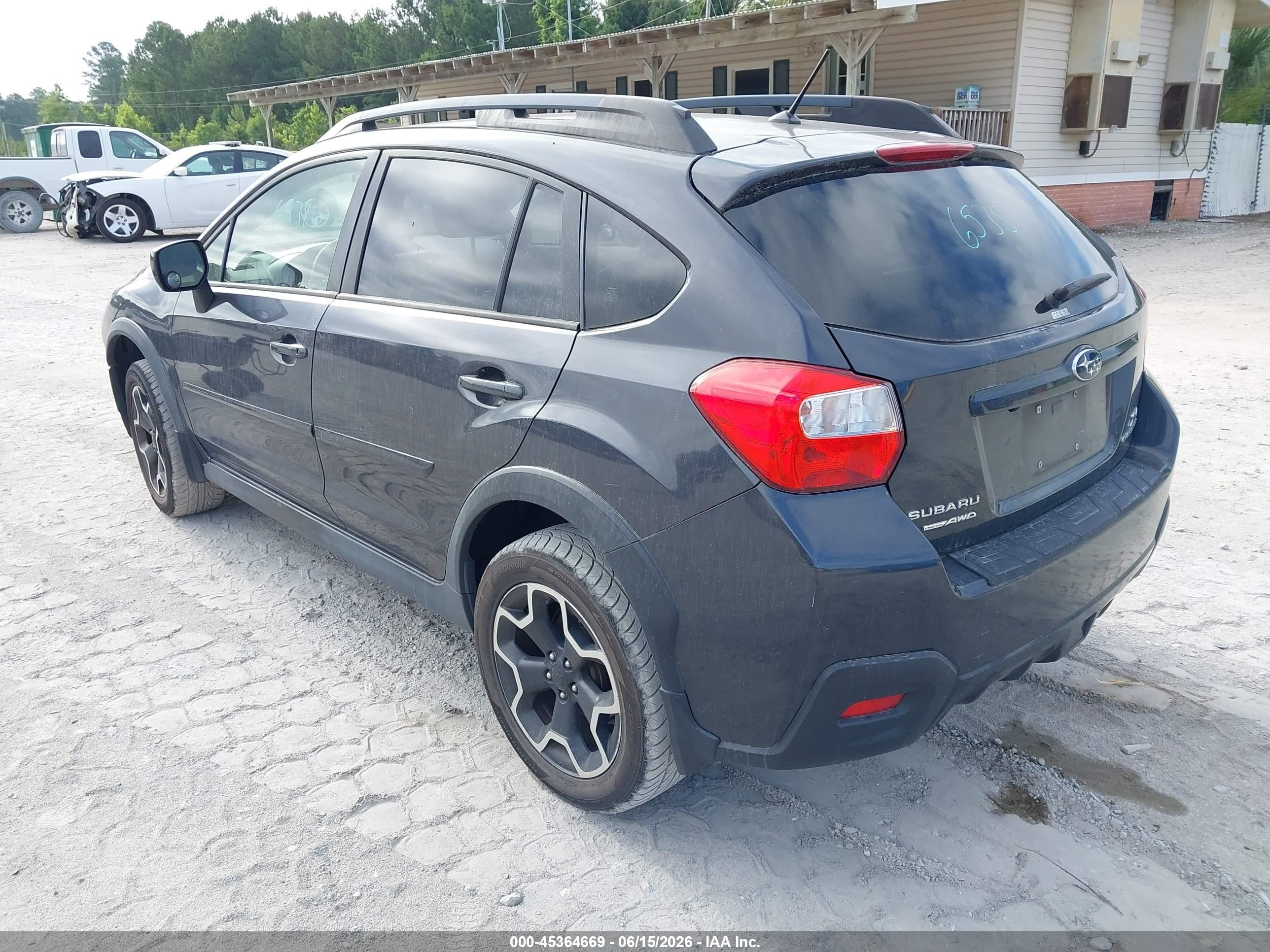 2014 Subaru Xv Crosstrek 2.0i Limited Dark Blue vin: JF2GPAGC4E8320710