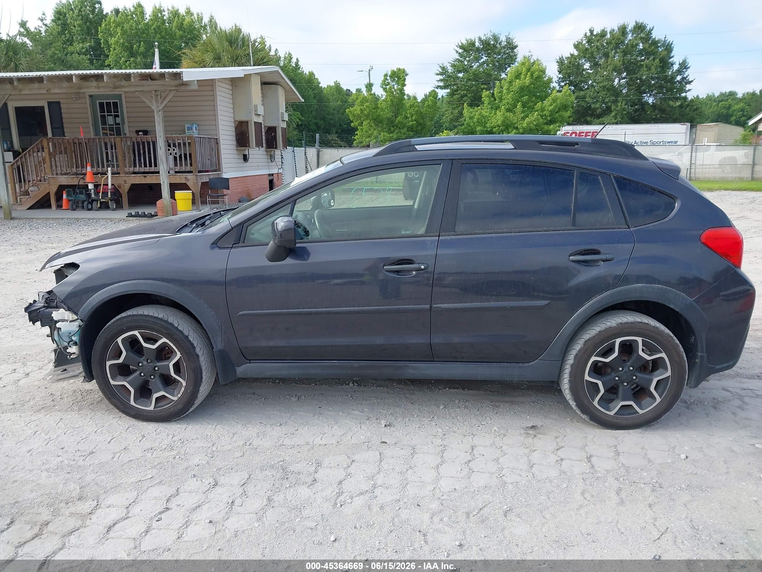 2014 Subaru Xv Crosstrek 2.0i Limited Dark Blue vin: JF2GPAGC4E8320710