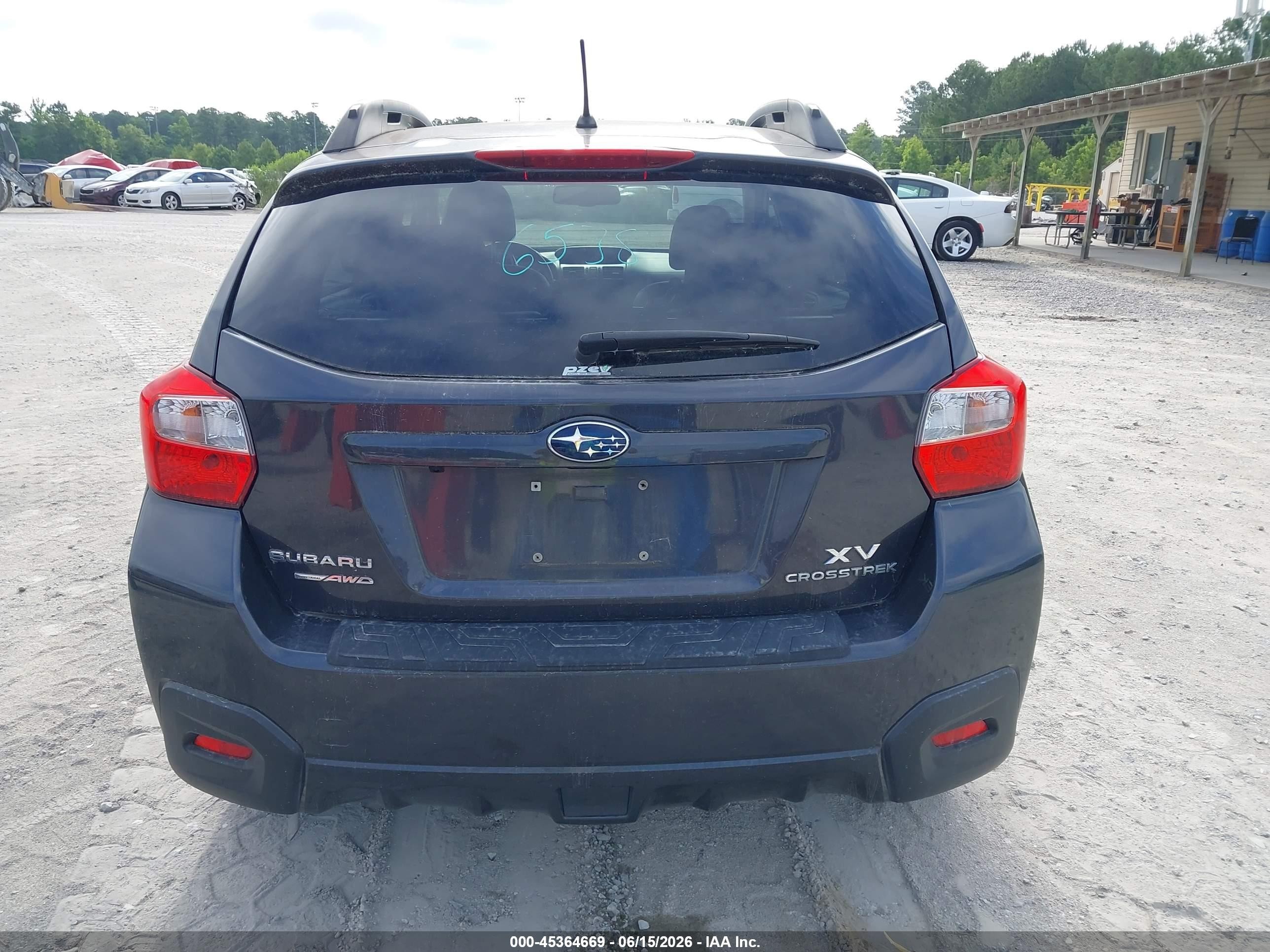 2014 Subaru Xv Crosstrek 2.0i Limited Dark Blue vin: JF2GPAGC4E8320710