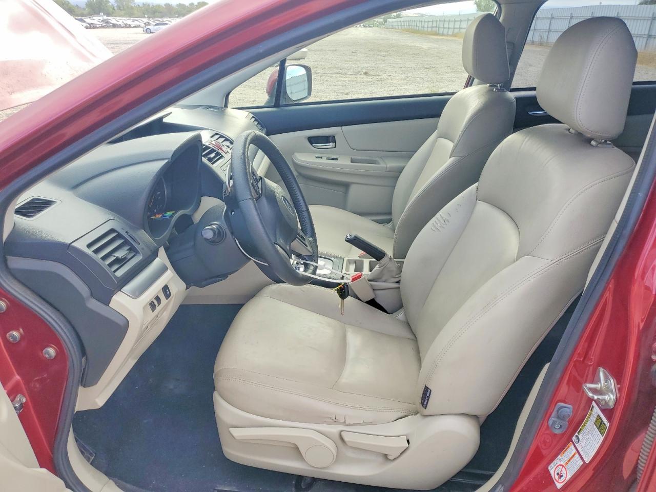 2014 Subaru Xv Crosstrek 2.0 Limited Red vin: JF2GPAGC4E8346885