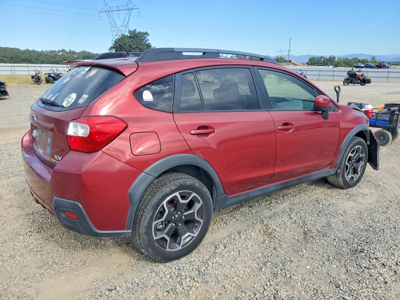 2014 Subaru Xv Crosstrek 2.0 Limited Red vin: JF2GPAGC4E8346885