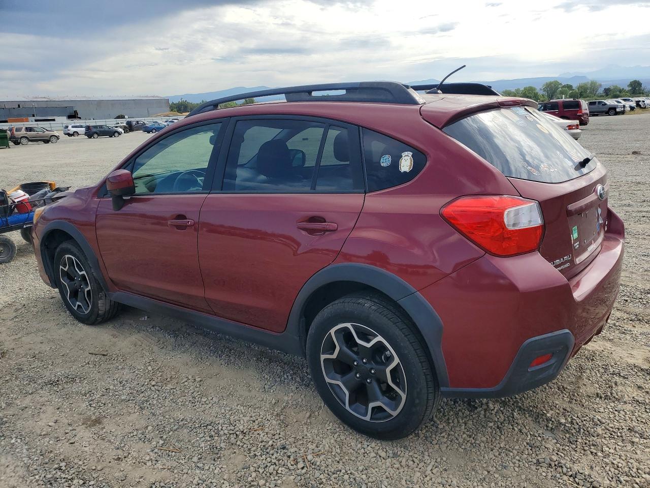 2014 Subaru Xv Crosstrek 2.0 Limited Red vin: JF2GPAGC4E8346885