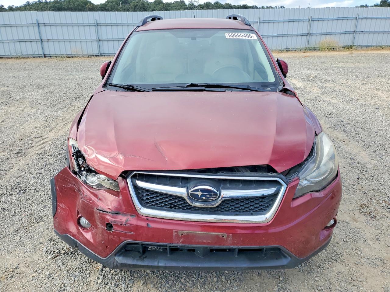 2014 Subaru Xv Crosstrek 2.0 Limited Red vin: JF2GPAGC4E8346885