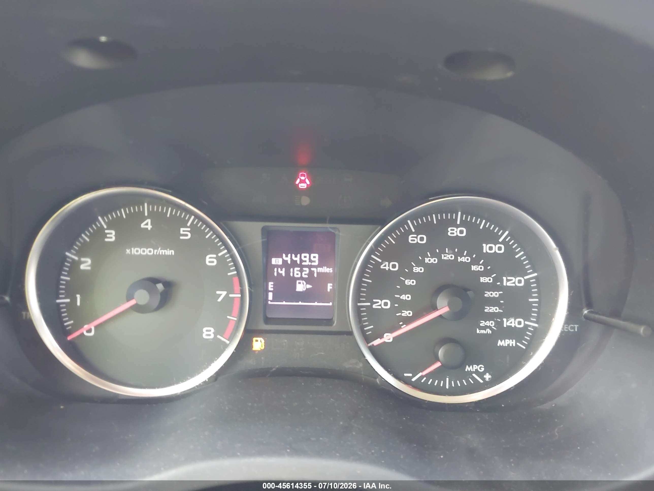 2013 Subaru Xv Crosstrek 2.0i Limited Orange vin: JF2GPAGC5D2869057