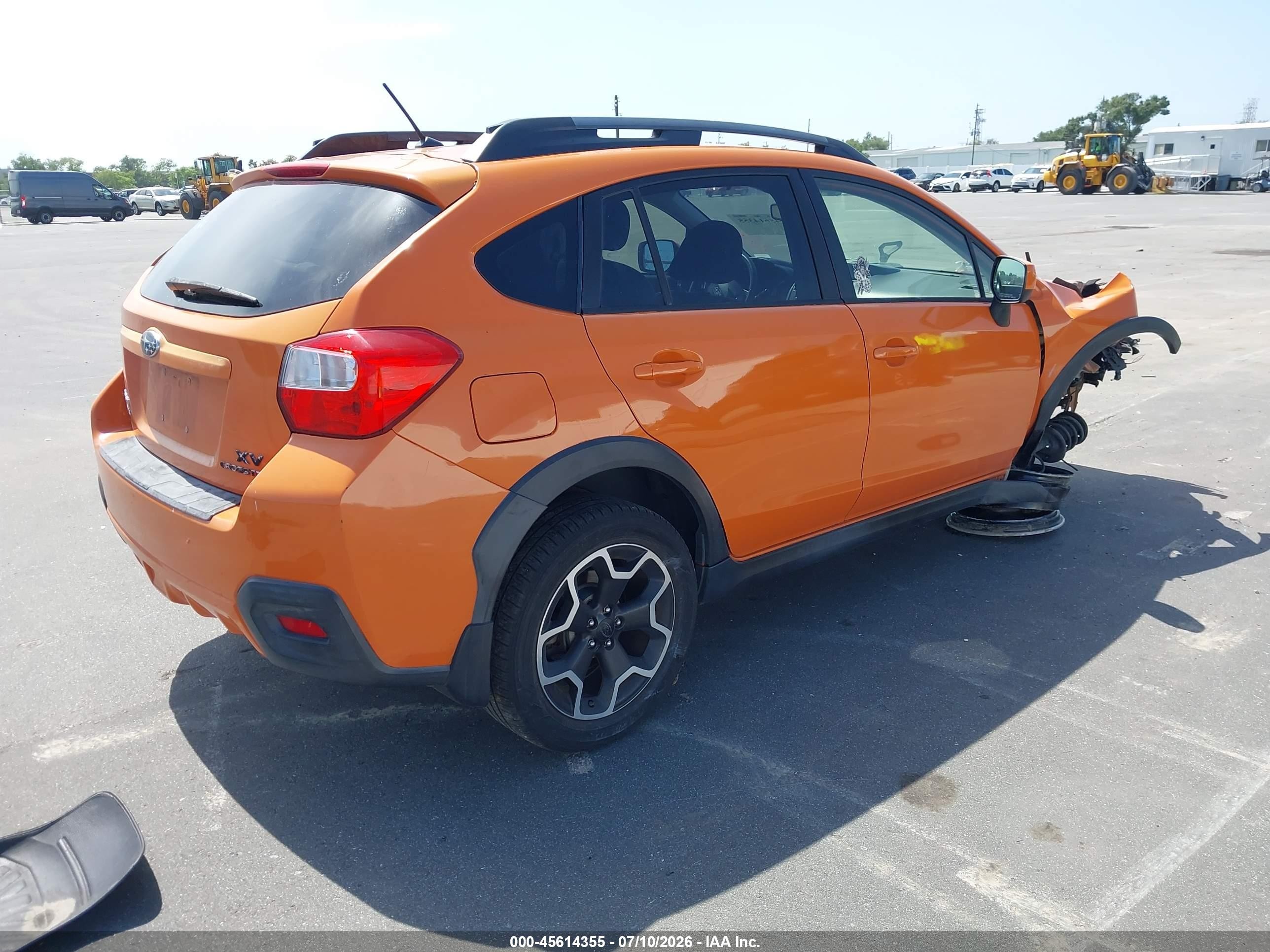 2013 Subaru Xv Crosstrek 2.0i Limited Orange vin: JF2GPAGC5D2869057