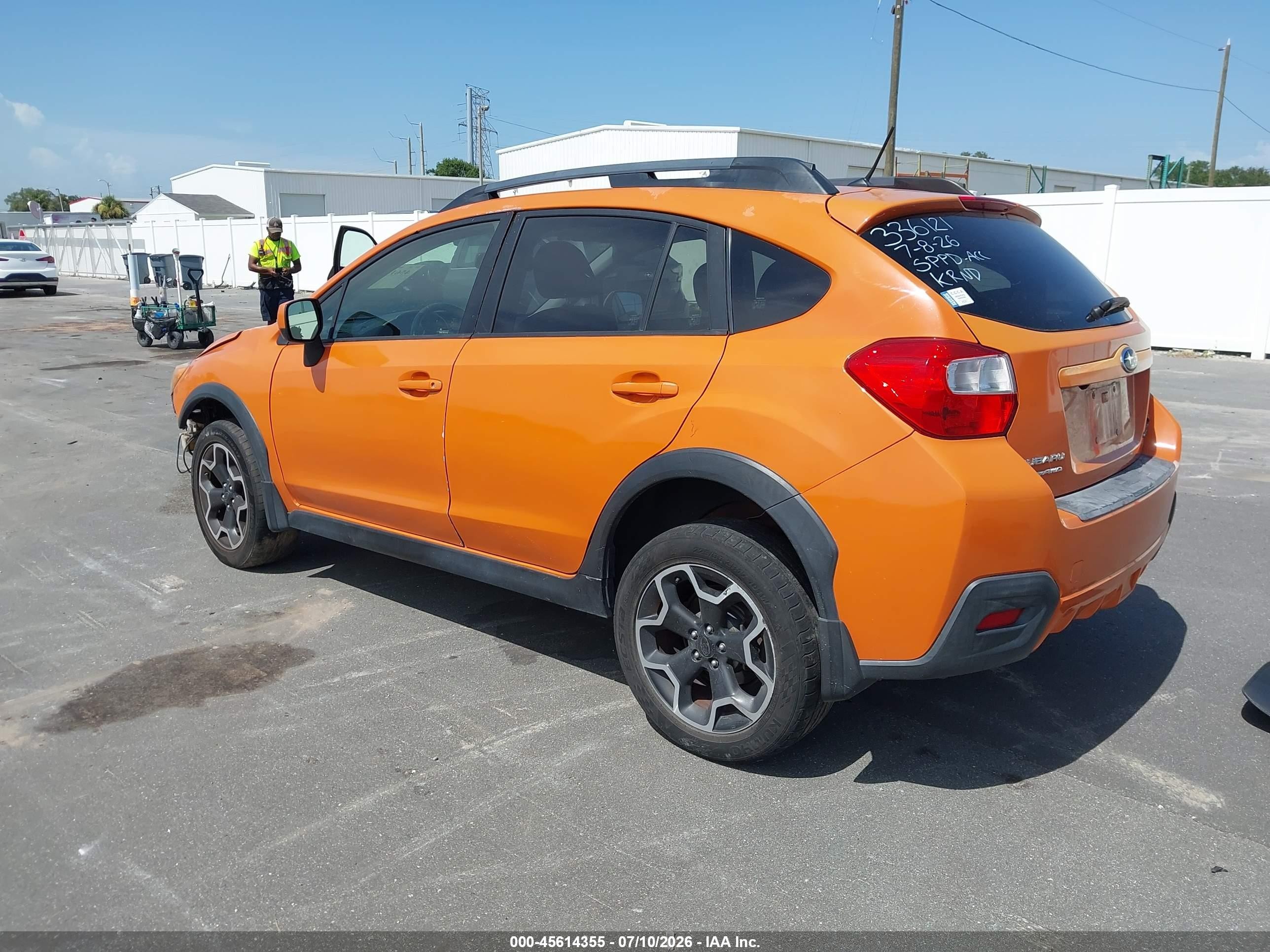 2013 Subaru Xv Crosstrek 2.0i Limited Orange vin: JF2GPAGC5D2869057