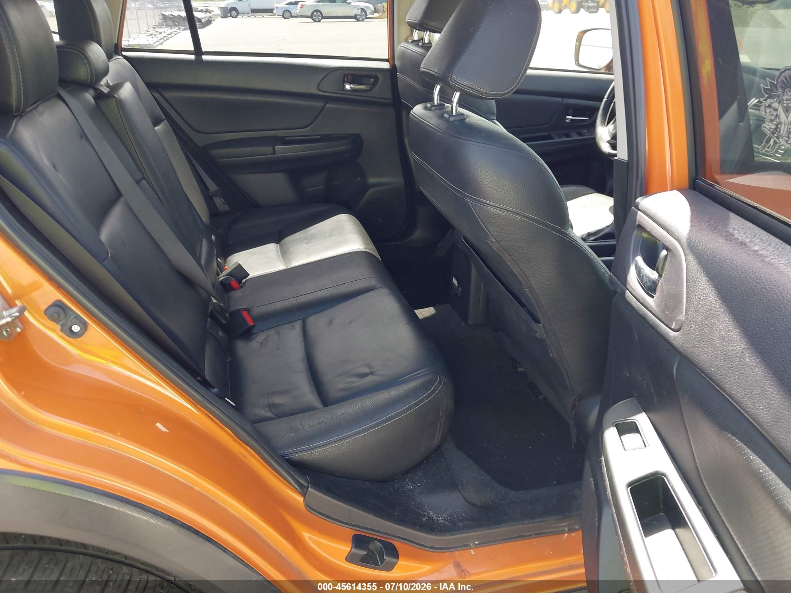 2013 Subaru Xv Crosstrek 2.0i Limited Orange vin: JF2GPAGC5D2869057