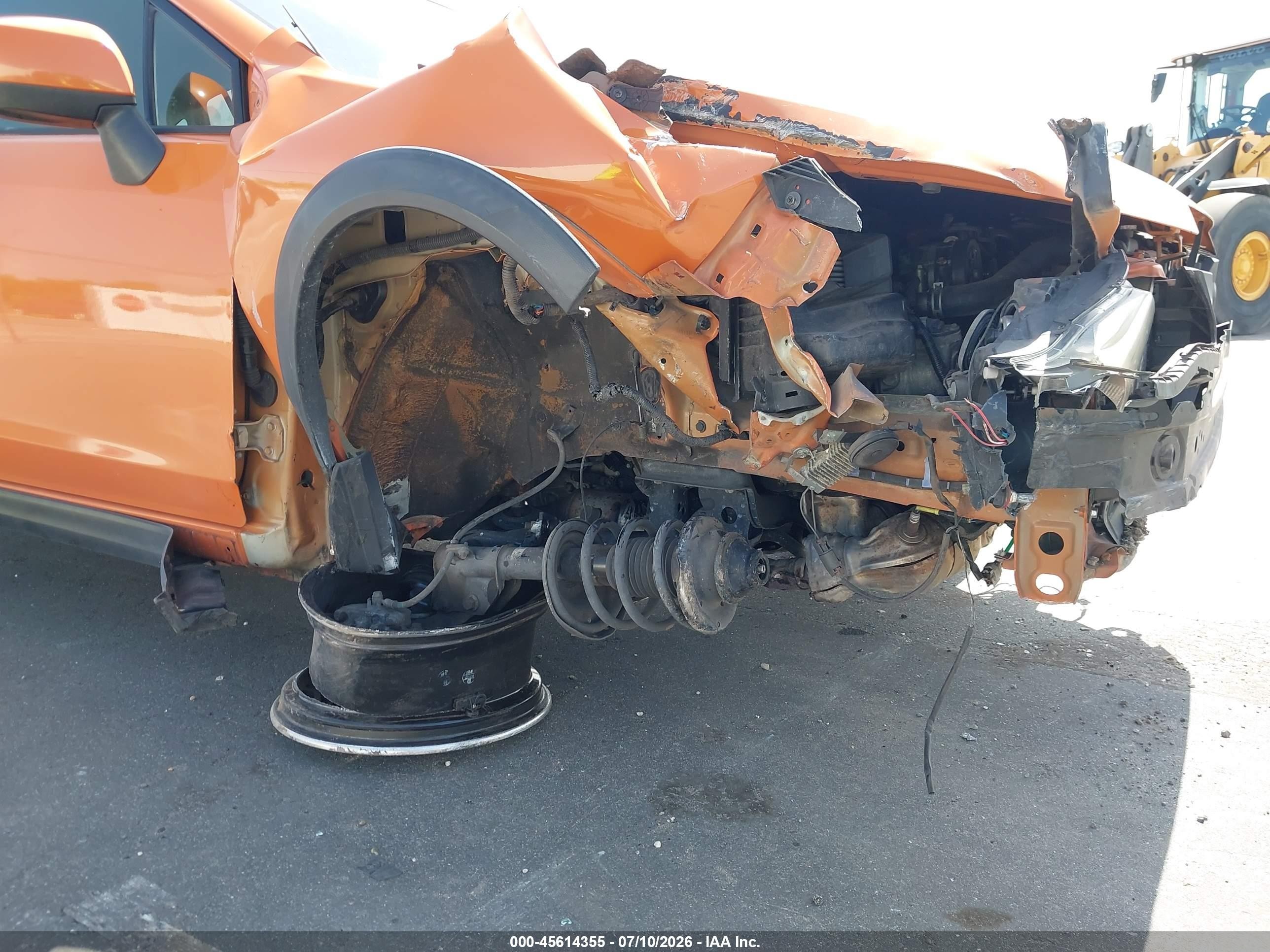2013 Subaru Xv Crosstrek 2.0i Limited Orange vin: JF2GPAGC5D2869057