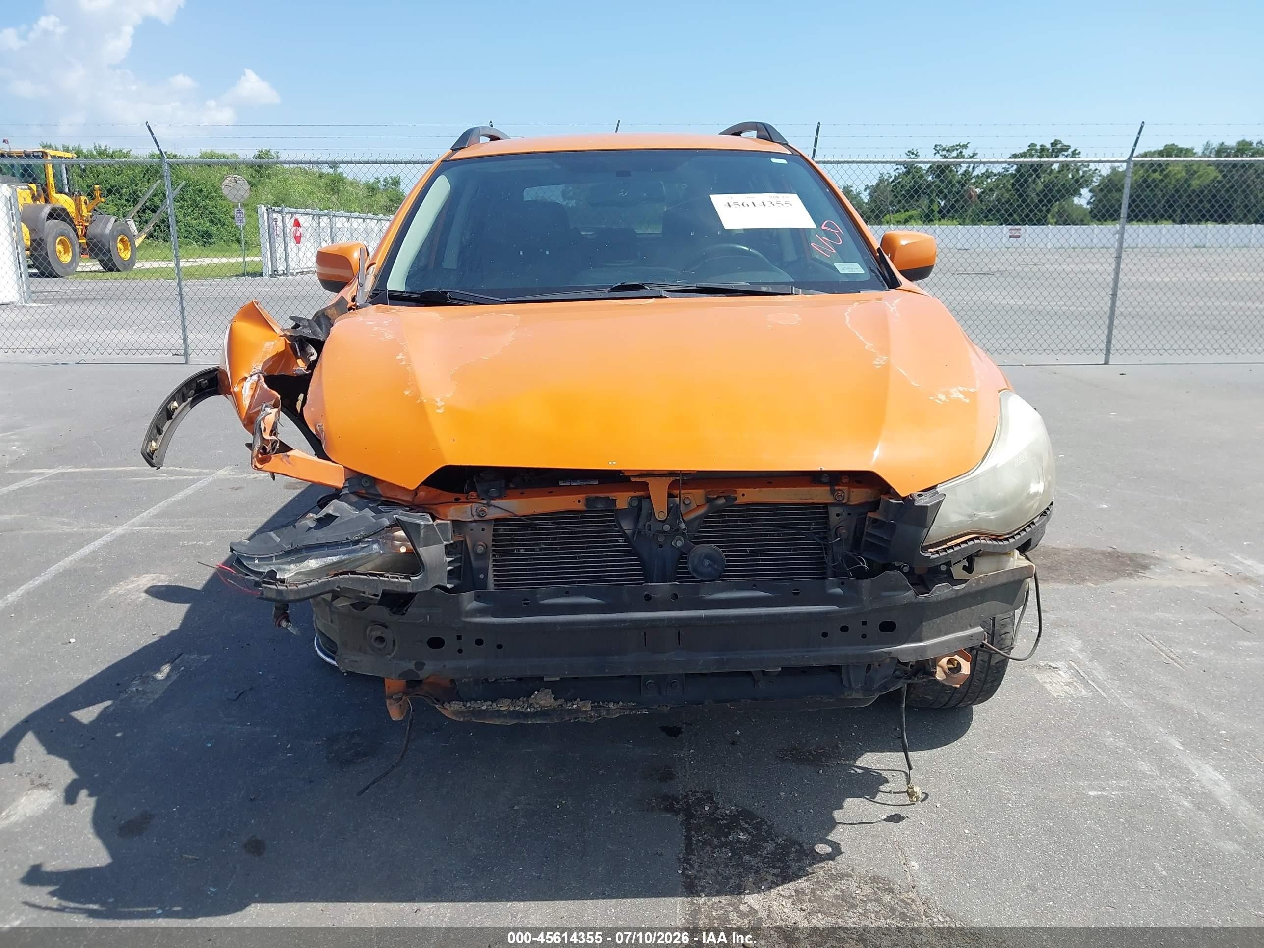 2013 Subaru Xv Crosstrek 2.0i Limited Orange vin: JF2GPAGC5D2869057