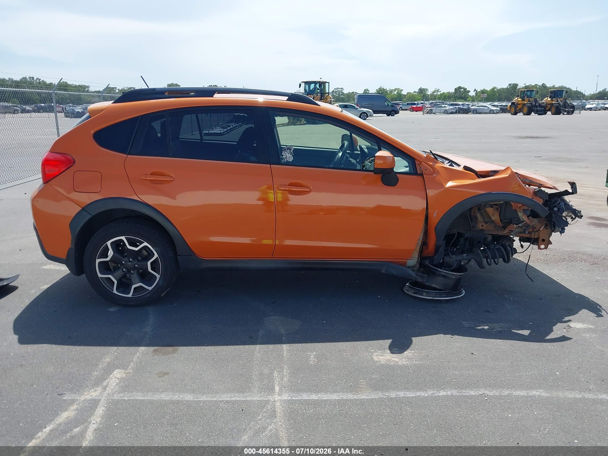 2013 Subaru Xv Crosstrek 2.0i Limited Orange vin: JF2GPAGC5D2869057