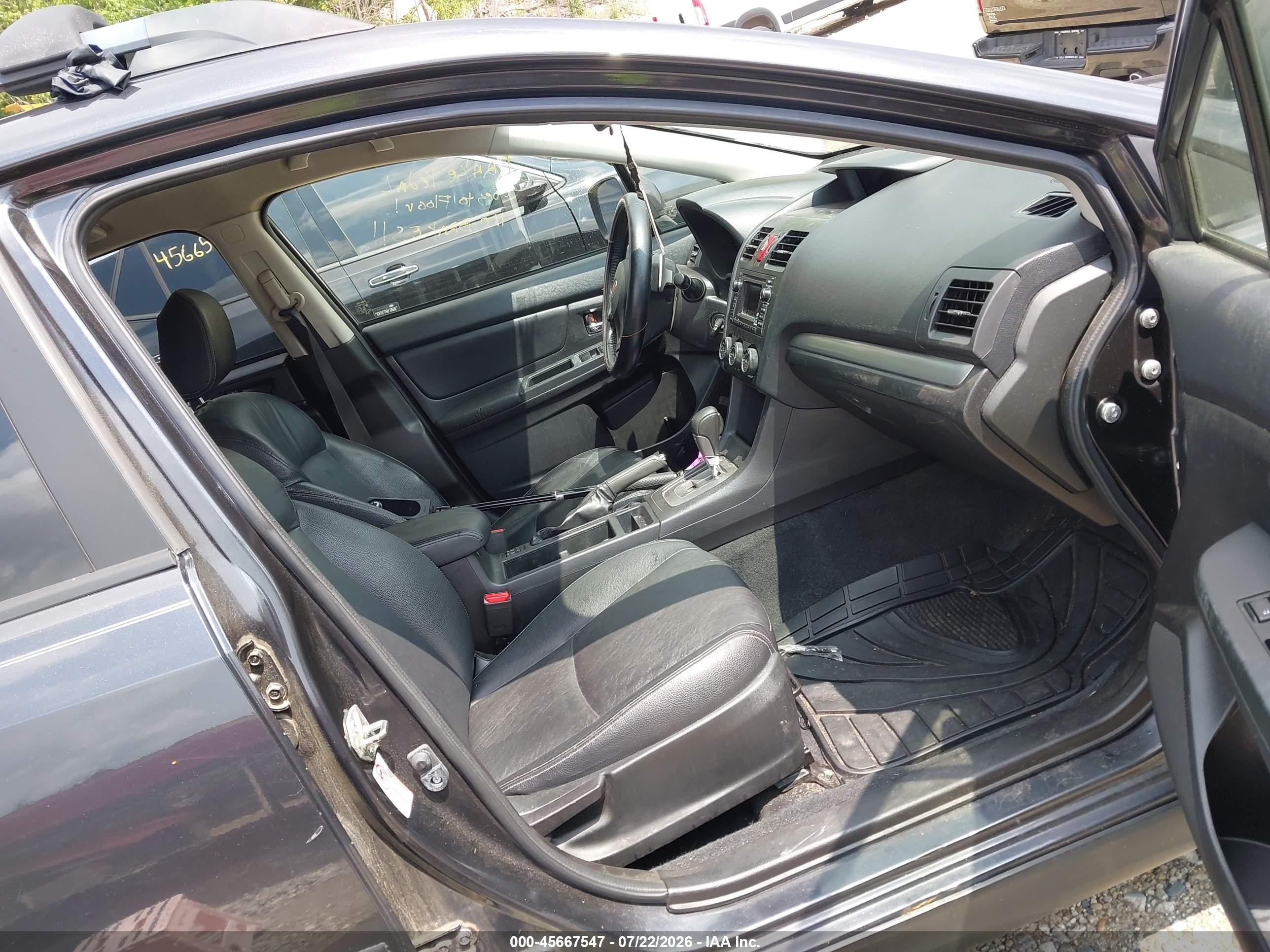 2013 Subaru Xv Crosstrek 2.0i Limited Black vin: JF2GPAGC5D2886487