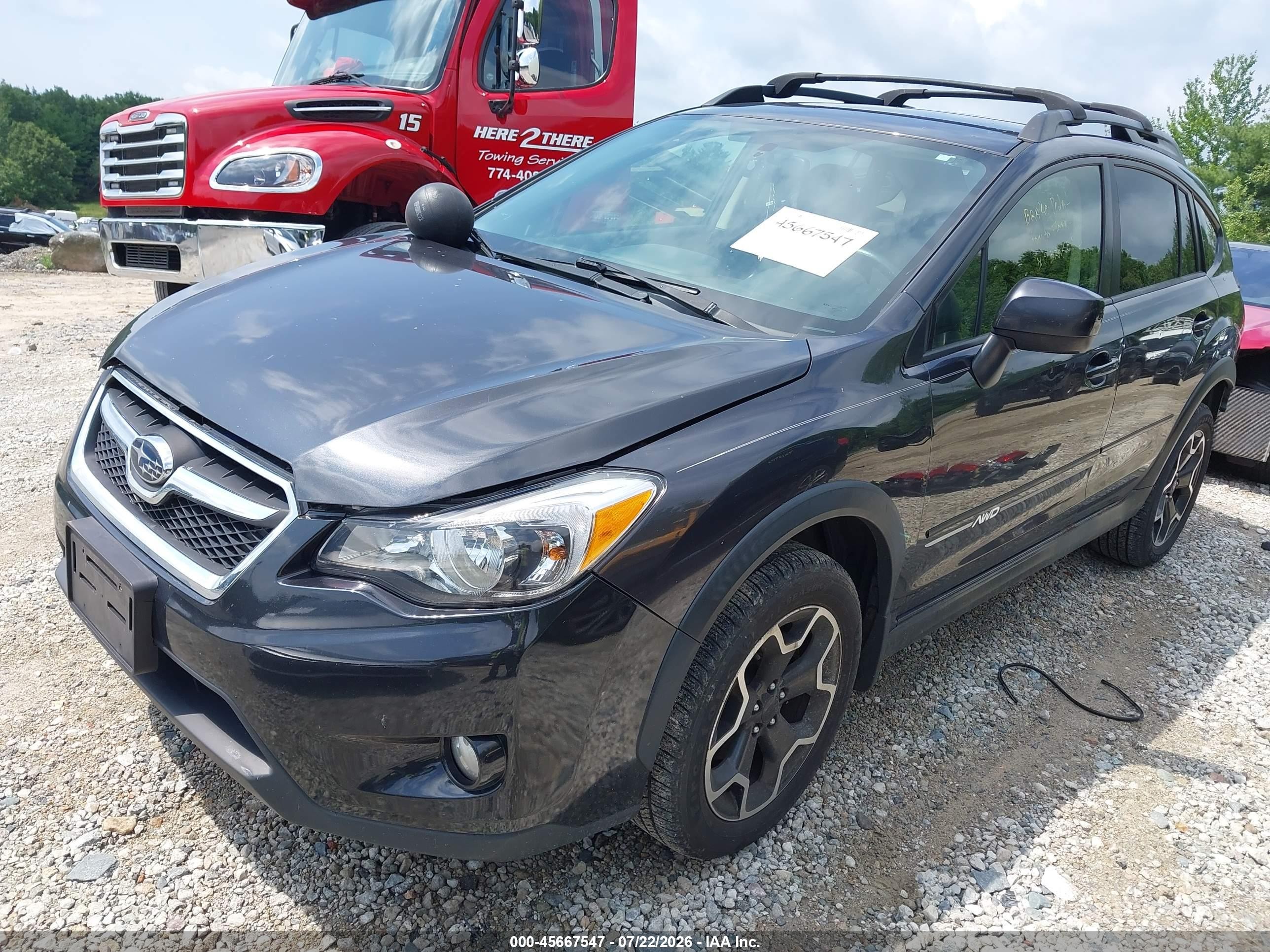 2013 Subaru Xv Crosstrek 2.0i Limited Black vin: JF2GPAGC5D2886487