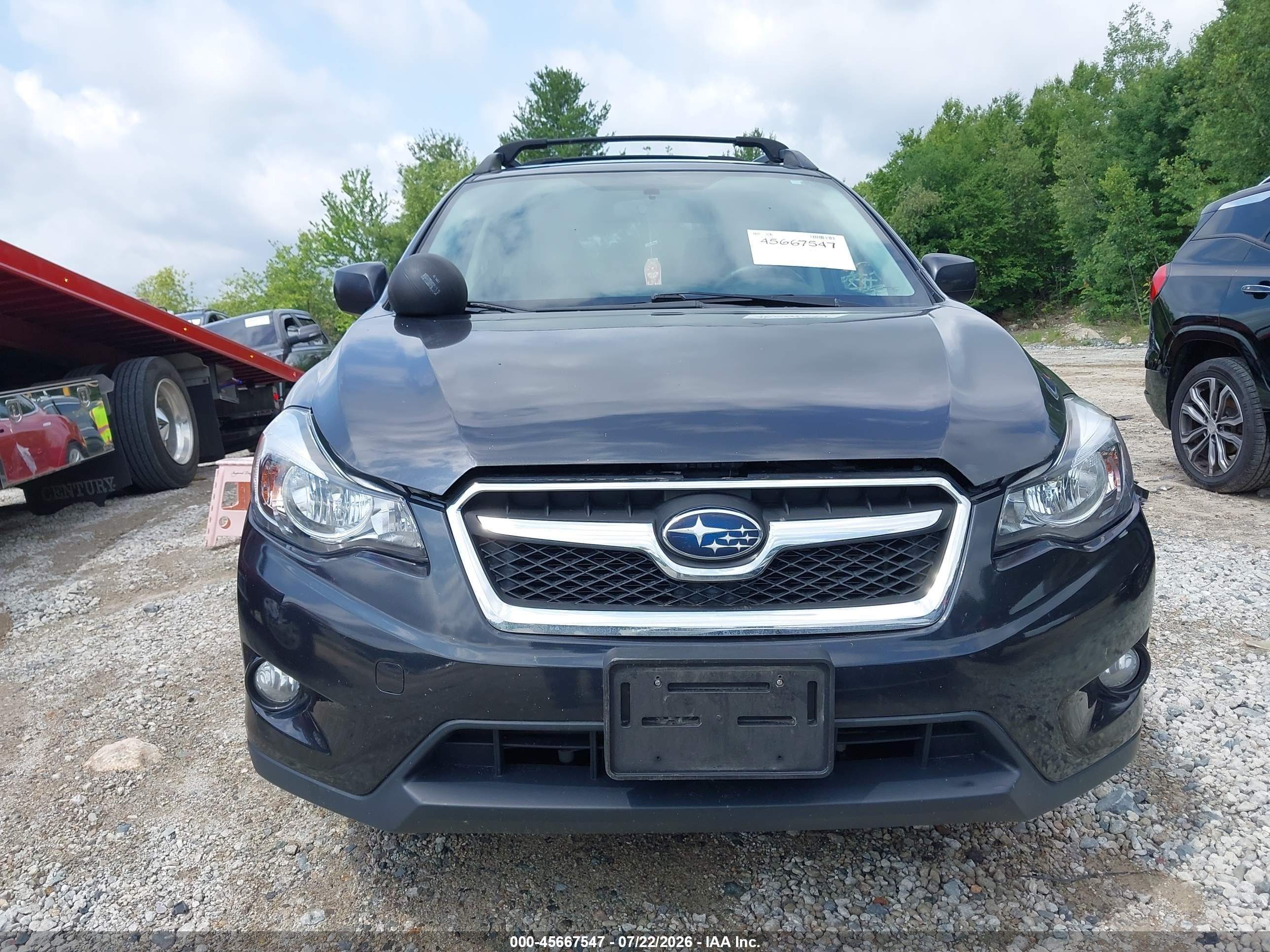 2013 Subaru Xv Crosstrek 2.0i Limited Black vin: JF2GPAGC5D2886487