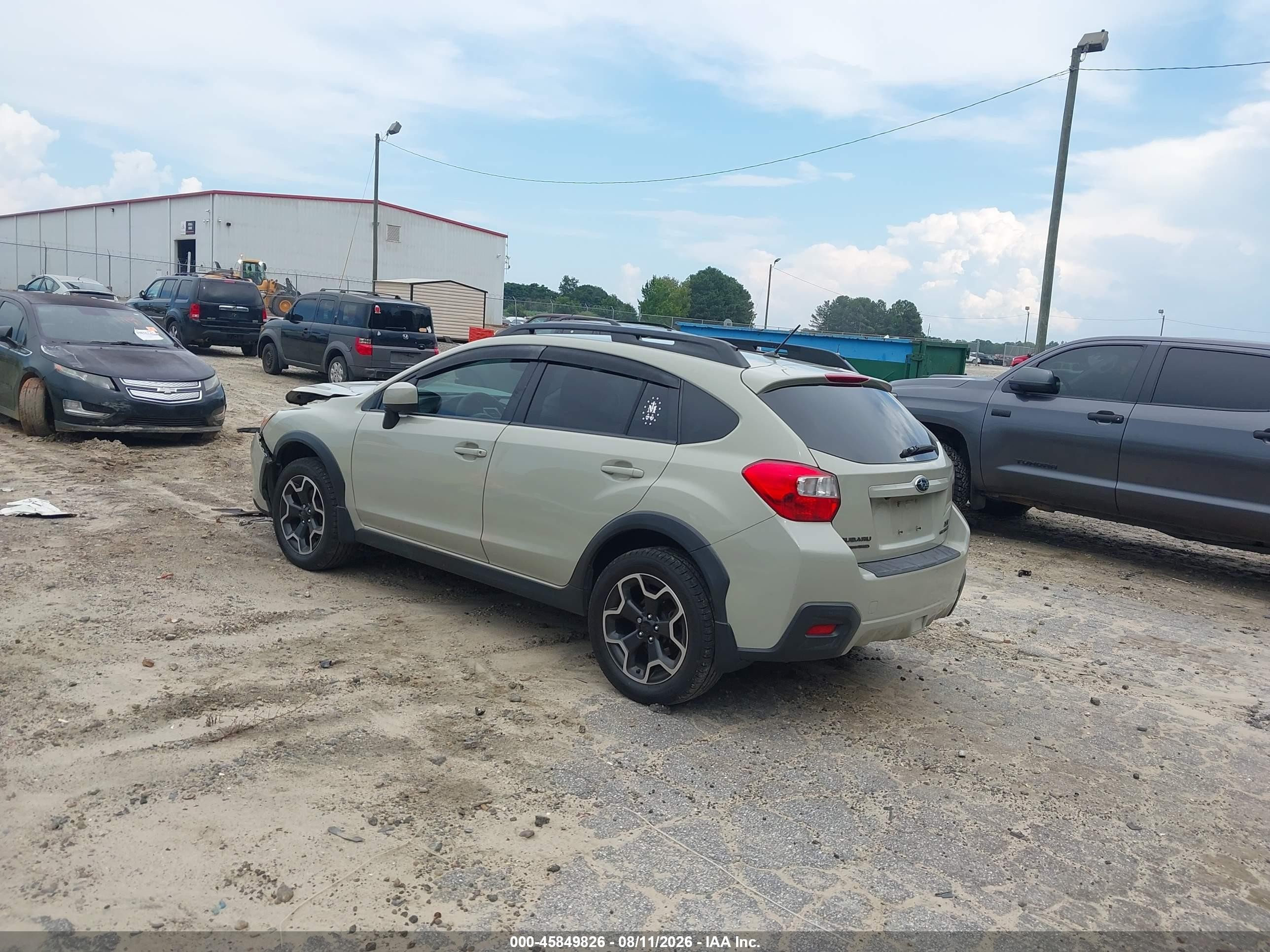 2014 Subaru Xv Crosstrek 2.0i Limited Tan vin: JF2GPAGC5E8218381