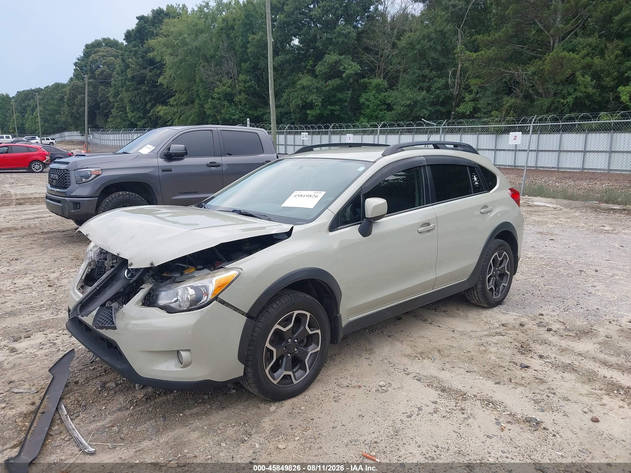 2014 Subaru Xv Crosstrek 2.0i Limited Tan vin: JF2GPAGC5E8218381