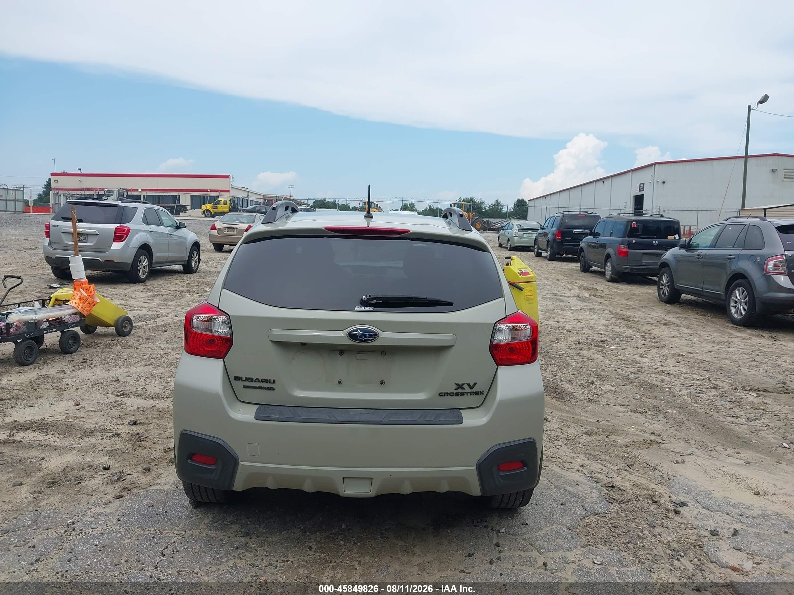 2014 Subaru Xv Crosstrek 2.0i Limited Tan vin: JF2GPAGC5E8218381