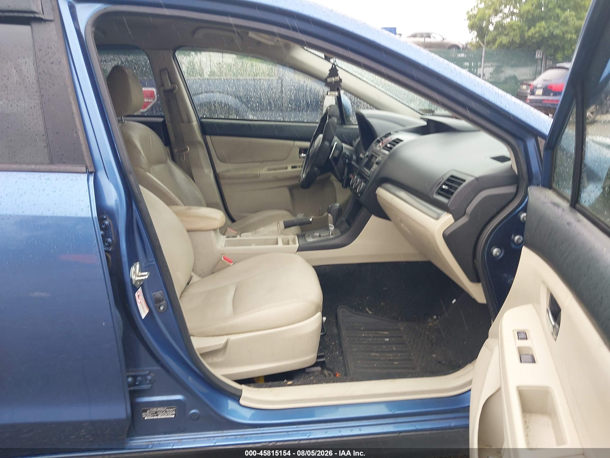 2014 Subaru Xv Crosstrek 2.0i Limited Синий vin: JF2GPAGC5E8249565