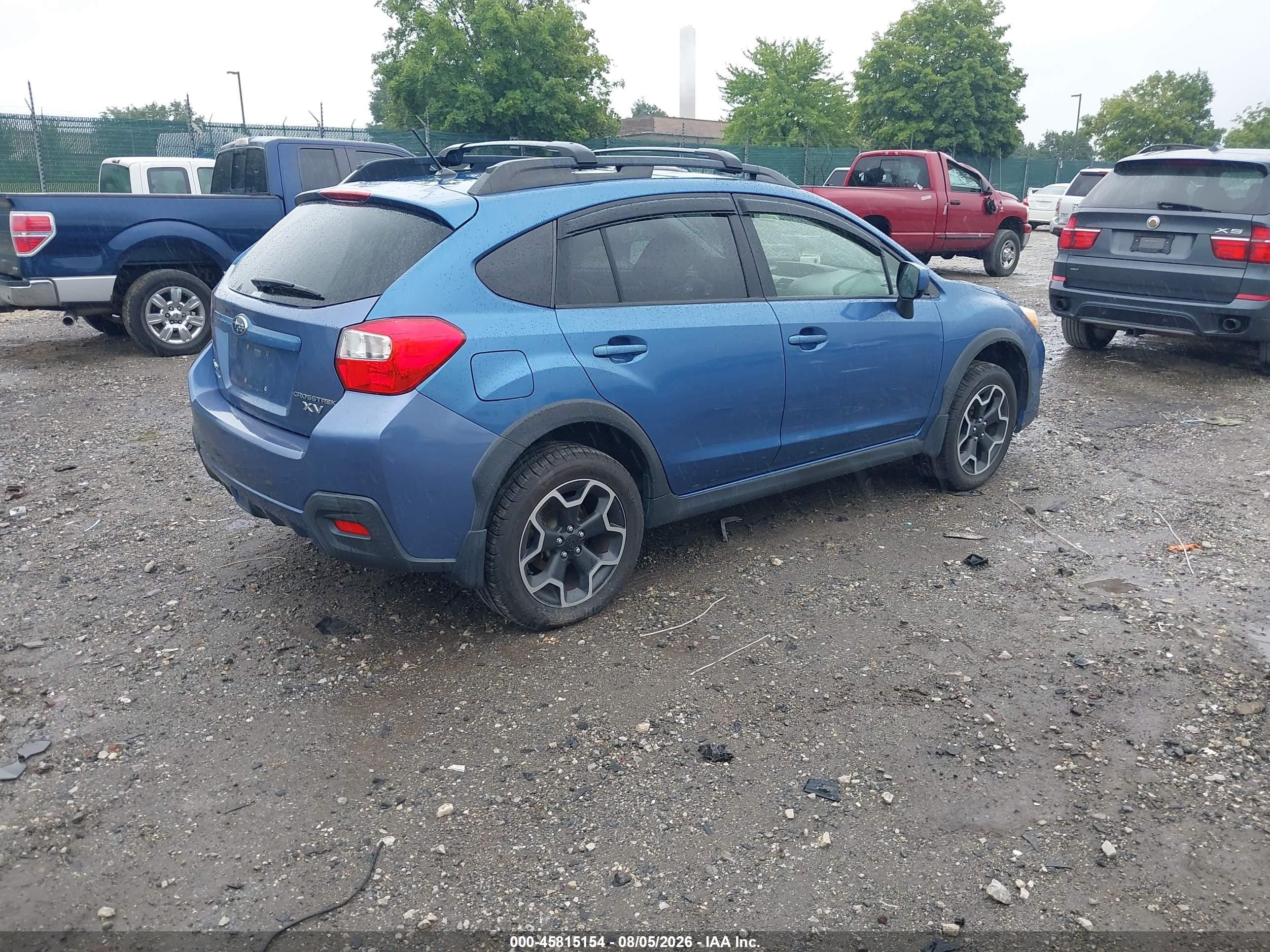 2014 Subaru Xv Crosstrek 2.0i Limited Синий vin: JF2GPAGC5E8249565