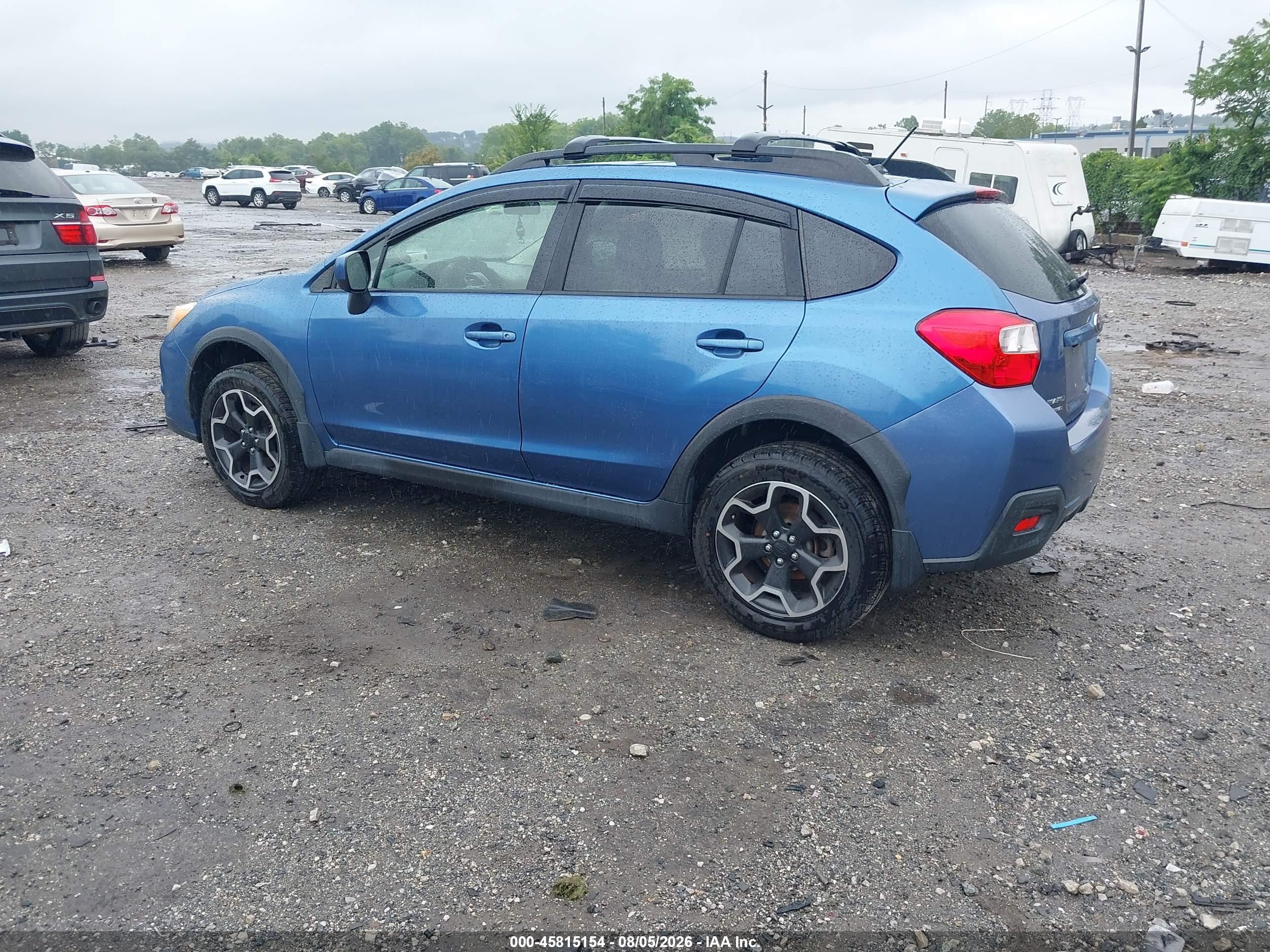2014 Subaru Xv Crosstrek 2.0i Limited Синий vin: JF2GPAGC5E8249565