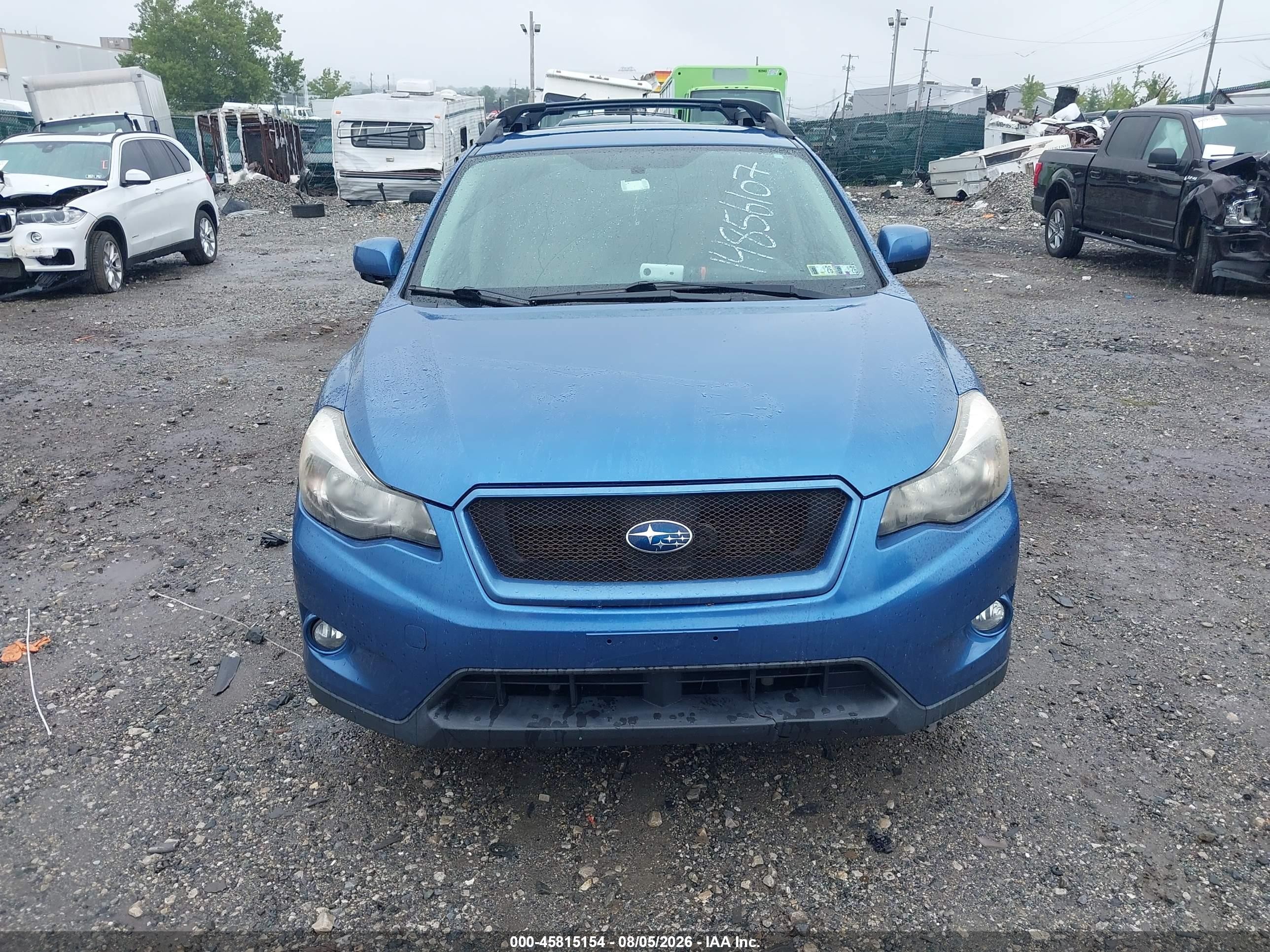2014 Subaru Xv Crosstrek 2.0i Limited Синий vin: JF2GPAGC5E8249565