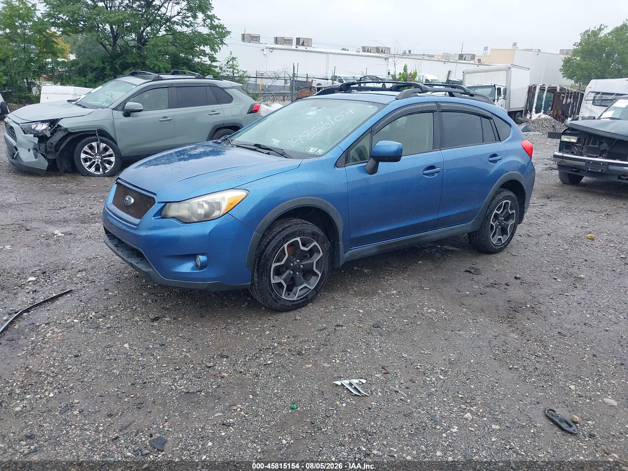 2014 Subaru Xv Crosstrek 2.0i Limited Синий vin: JF2GPAGC5E8249565