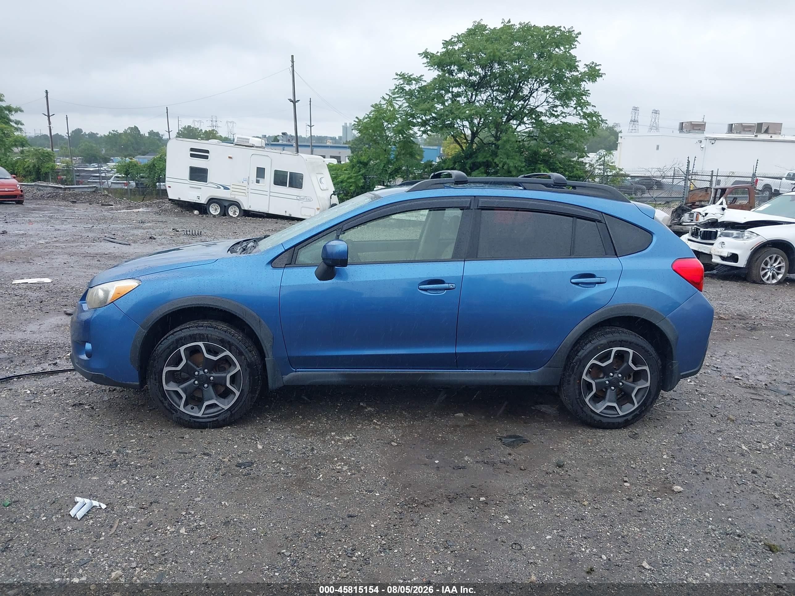2014 Subaru Xv Crosstrek 2.0i Limited Синий vin: JF2GPAGC5E8249565