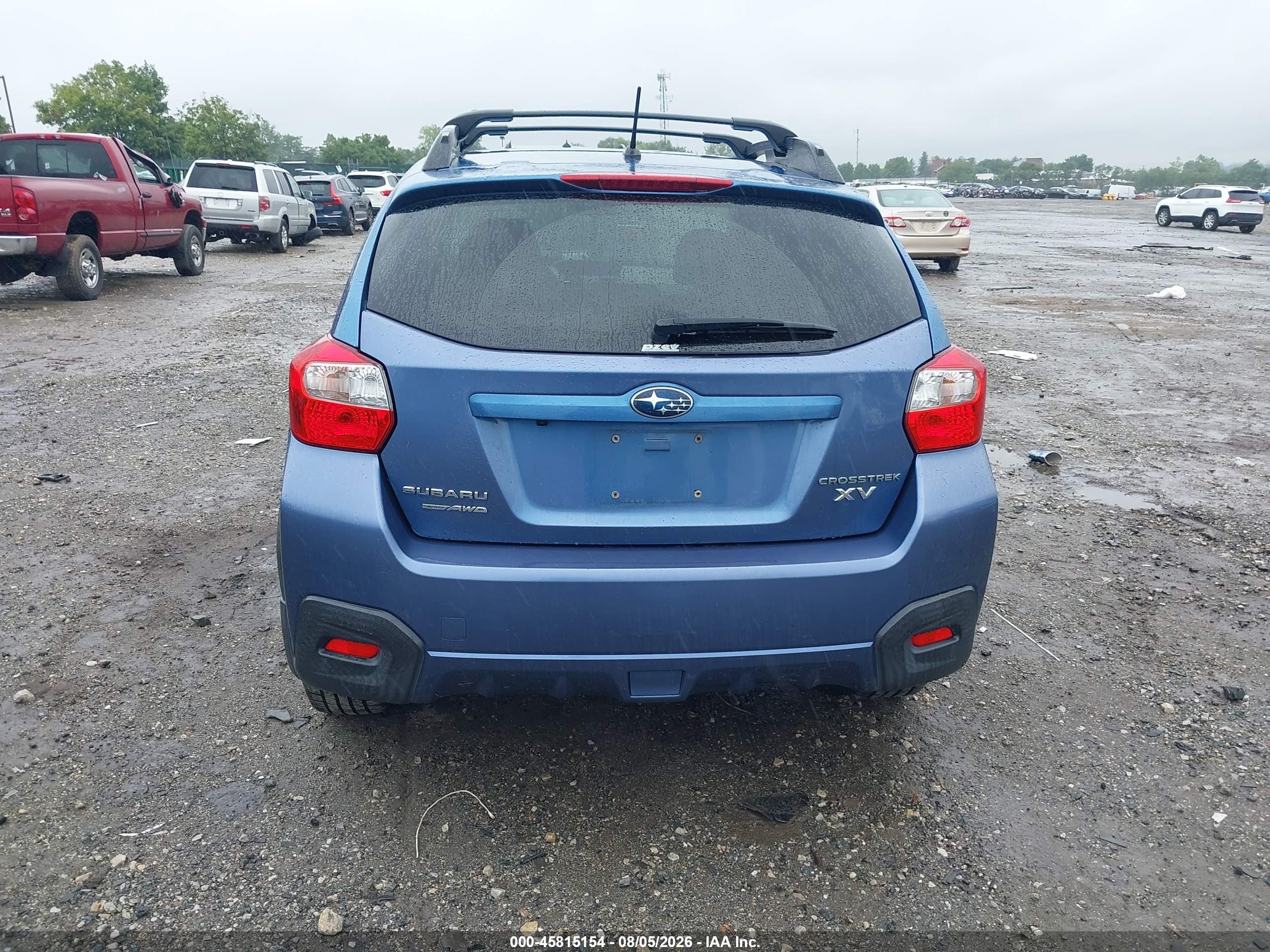 2014 Subaru Xv Crosstrek 2.0i Limited Синий vin: JF2GPAGC5E8249565