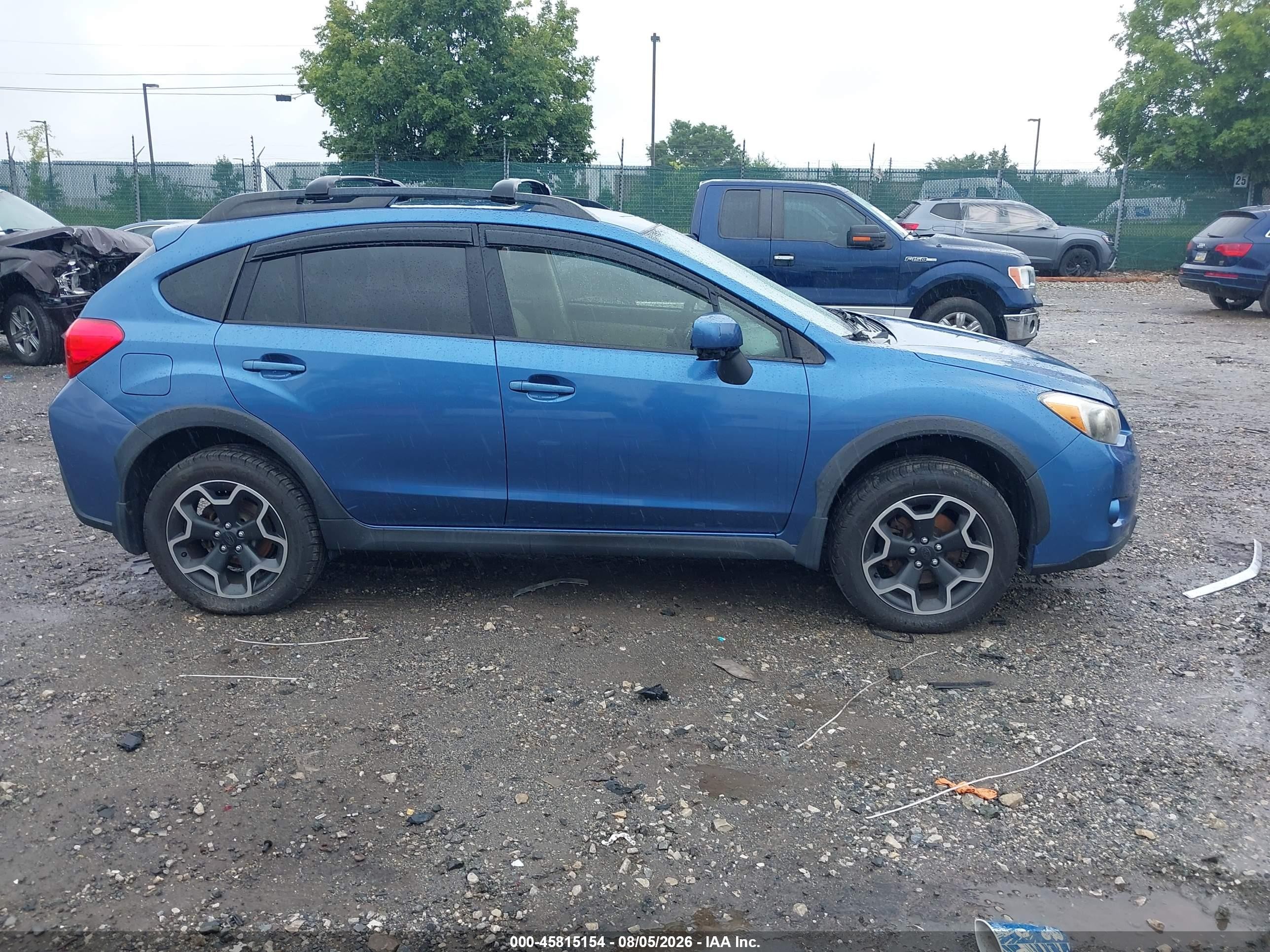 2014 Subaru Xv Crosstrek 2.0i Limited Синий vin: JF2GPAGC5E8249565