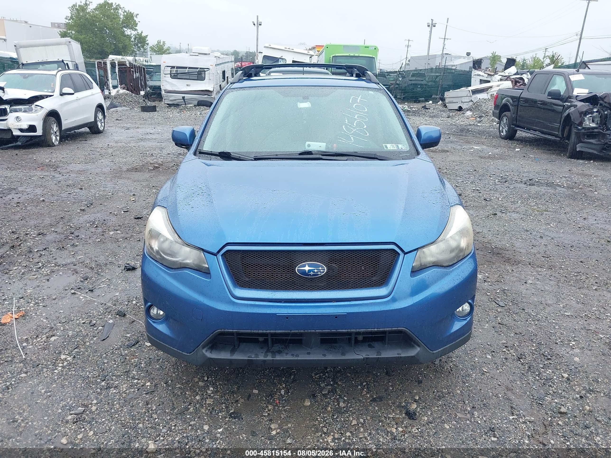 2014 Subaru Xv Crosstrek 2.0i Limited Синий vin: JF2GPAGC5E8249565