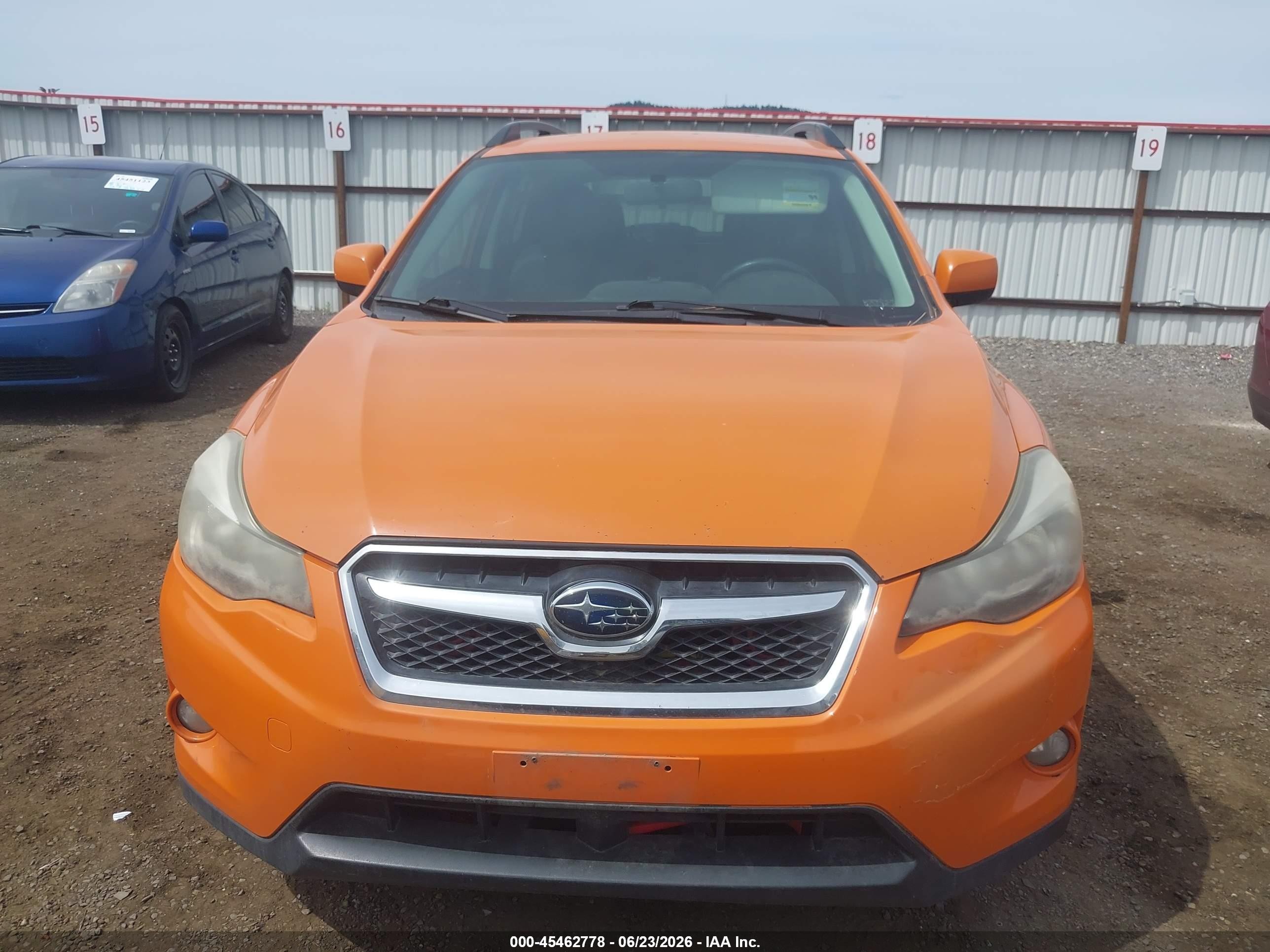 2014 Subaru Xv Crosstrek 2.0i Limited Orange vin: JF2GPAGC5E8251591