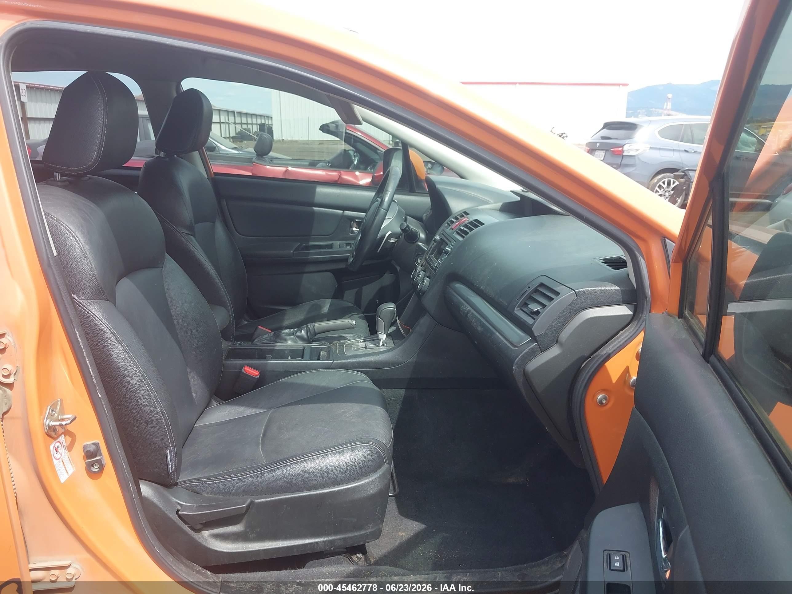 2014 Subaru Xv Crosstrek 2.0i Limited Orange vin: JF2GPAGC5E8251591