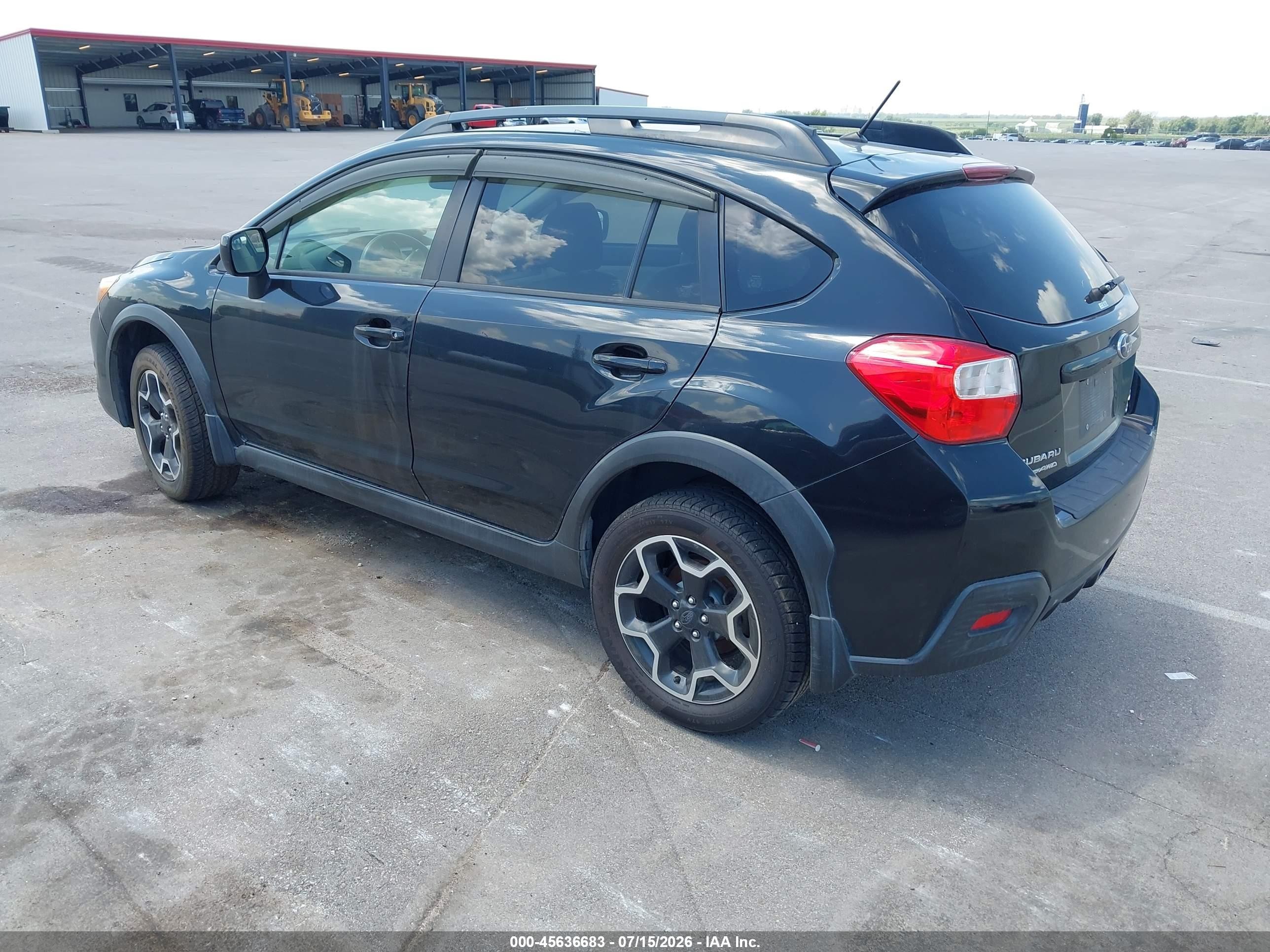 2014 Subaru Xv Crosstrek 2.0i Limited Black vin: JF2GPAGC5E8260890