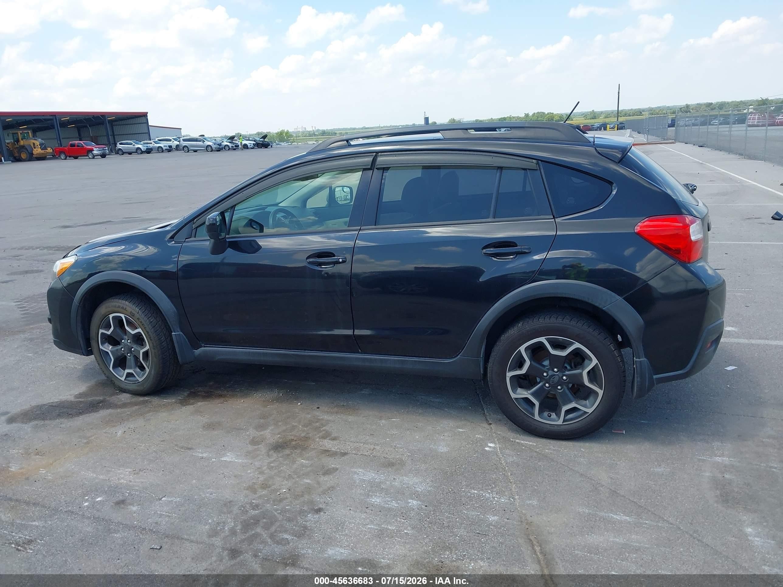 2014 Subaru Xv Crosstrek 2.0i Limited Black vin: JF2GPAGC5E8260890