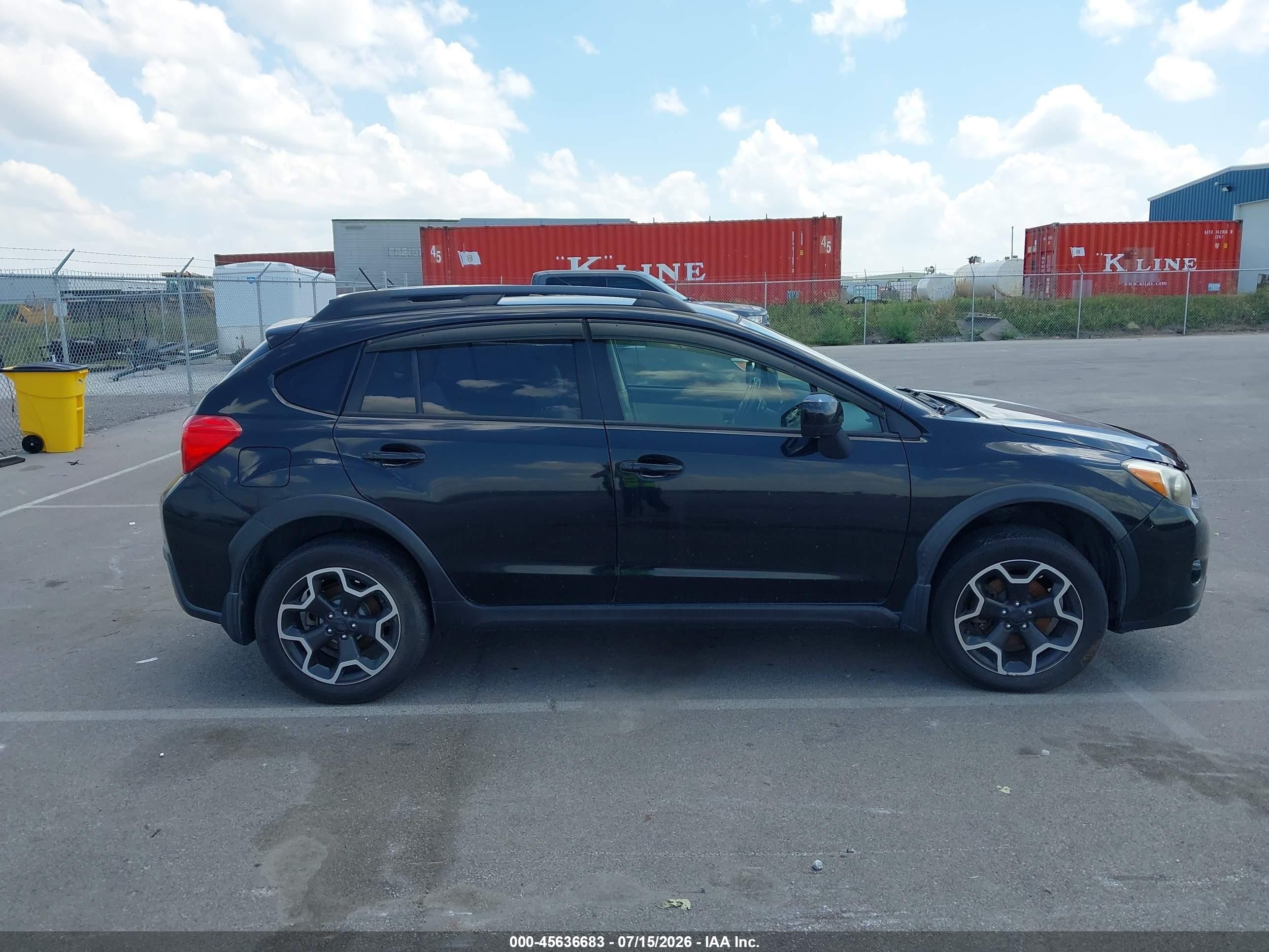 2014 Subaru Xv Crosstrek 2.0i Limited Black vin: JF2GPAGC5E8260890