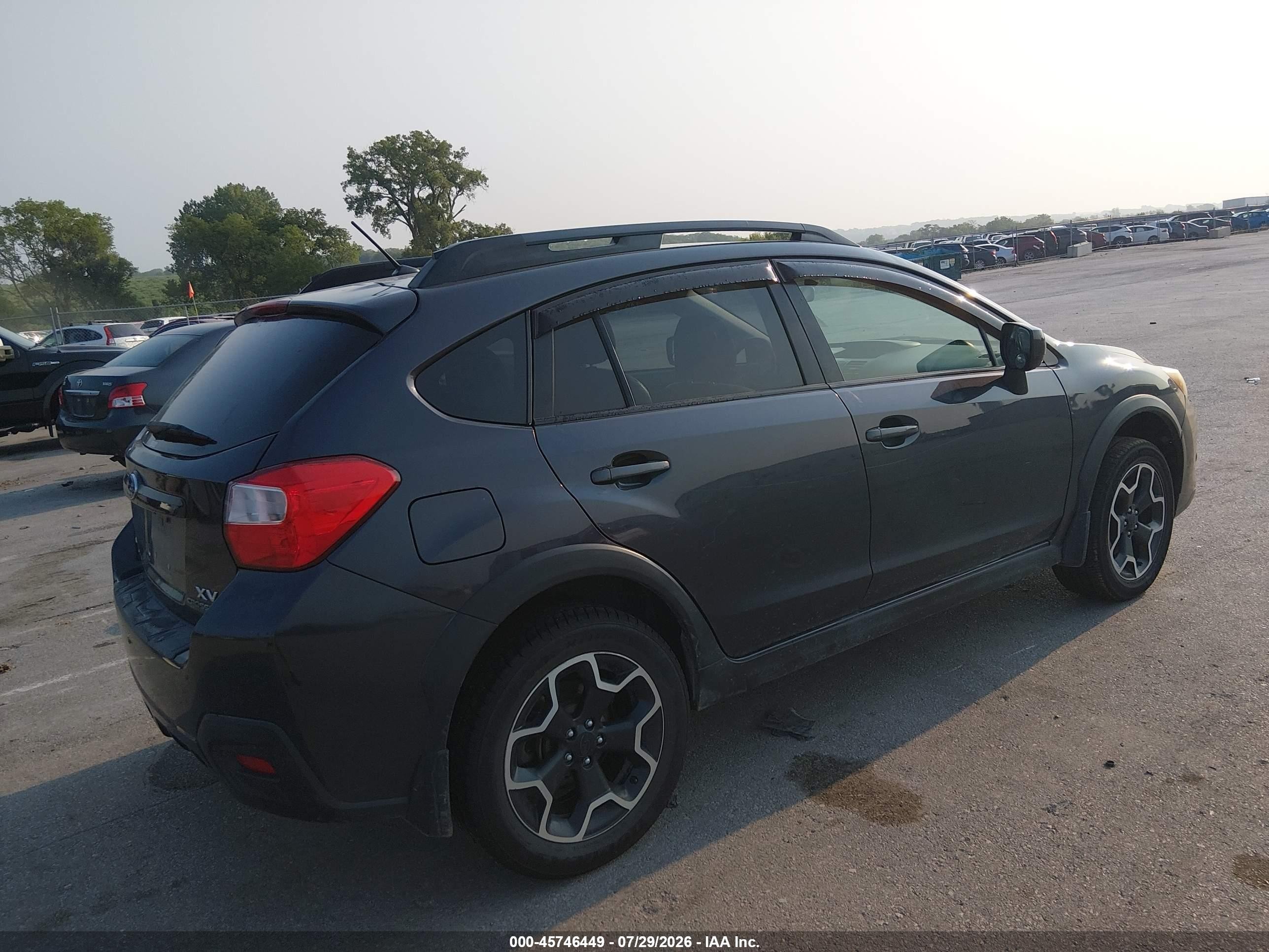 2014 Subaru Xv Crosstrek 2.0i Limited Gray vin: JF2GPAGC5E8262283