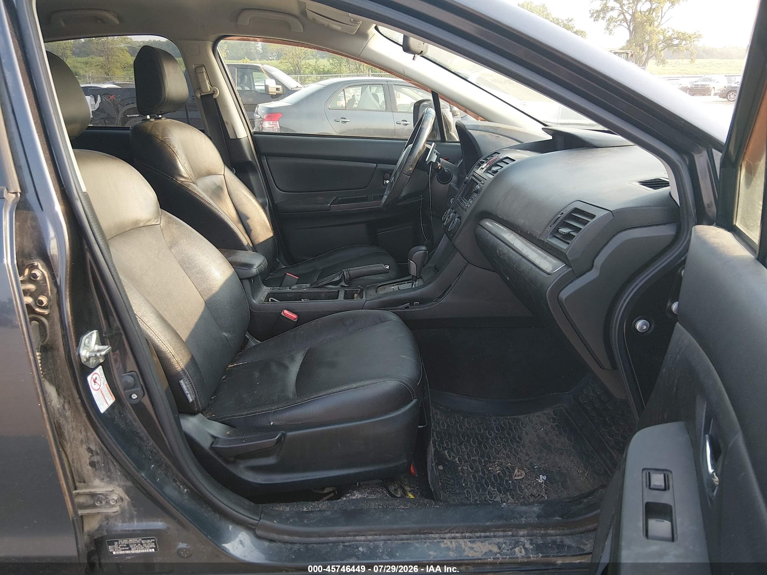2014 Subaru Xv Crosstrek 2.0i Limited Gray vin: JF2GPAGC5E8262283