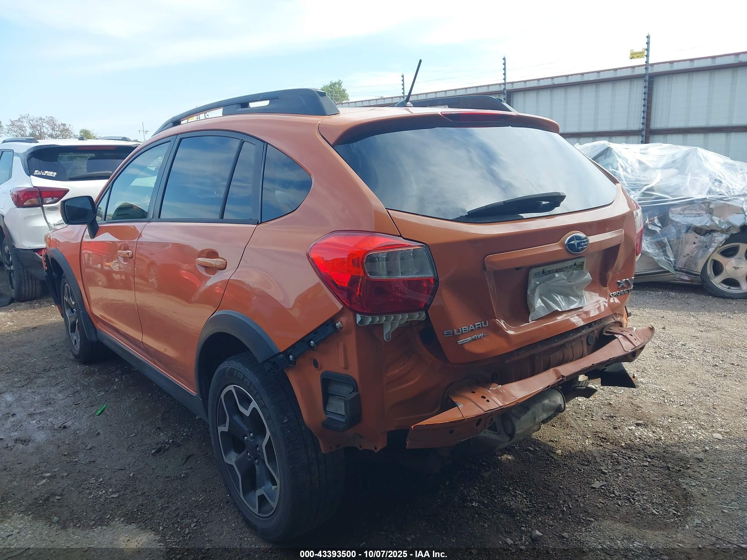 2014 Subaru Xv Crosstrek 2.0i Limited Orange vin: JF2GPAGC5E8285921