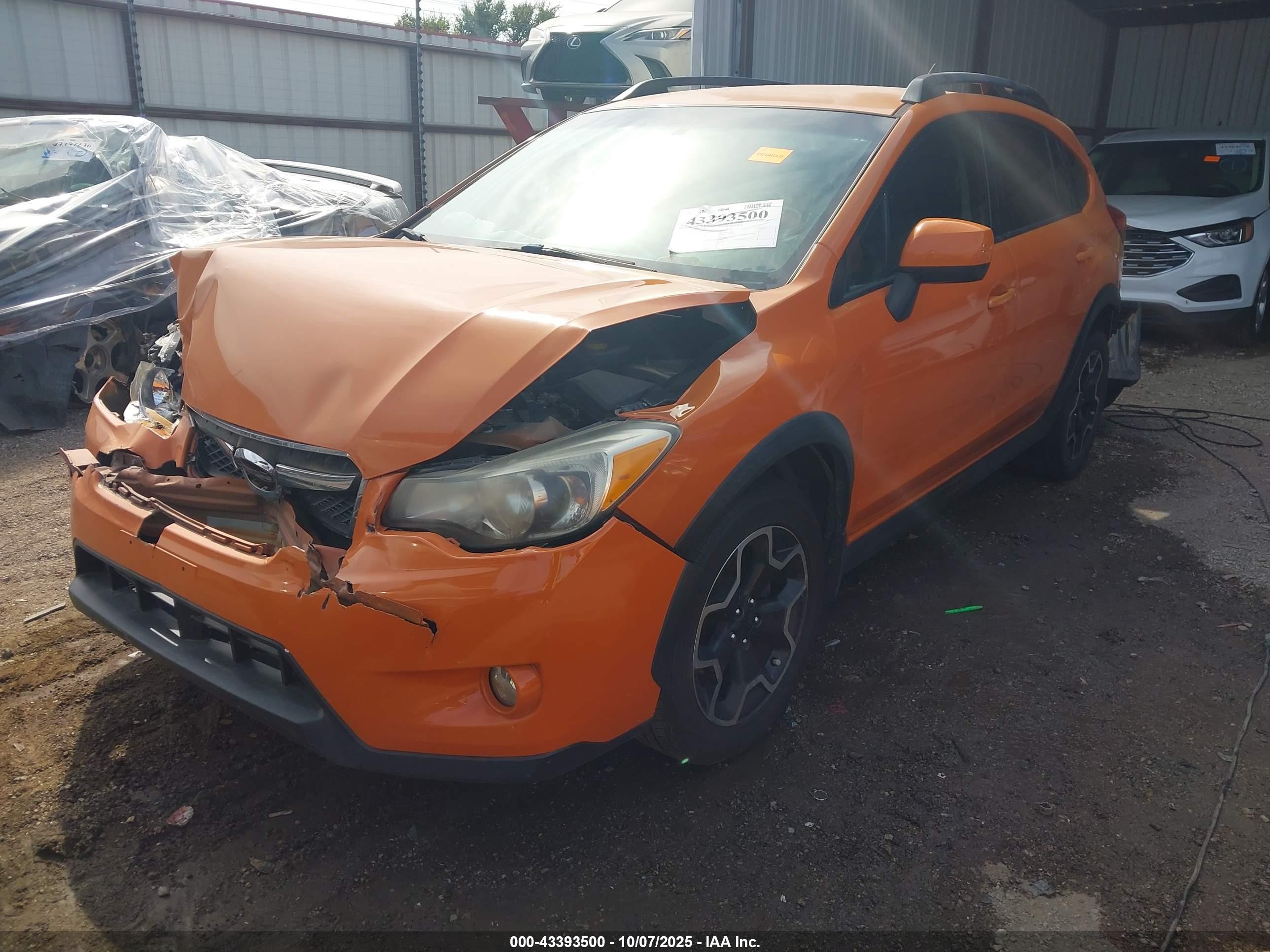 2014 Subaru Xv Crosstrek 2.0i Limited Orange vin: JF2GPAGC5E8285921
