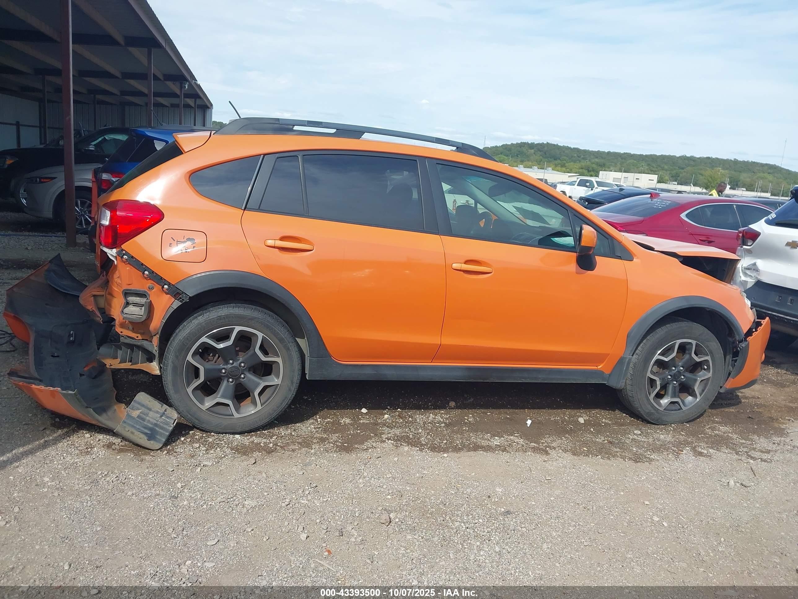 2014 Subaru Xv Crosstrek 2.0i Limited Orange vin: JF2GPAGC5E8285921
