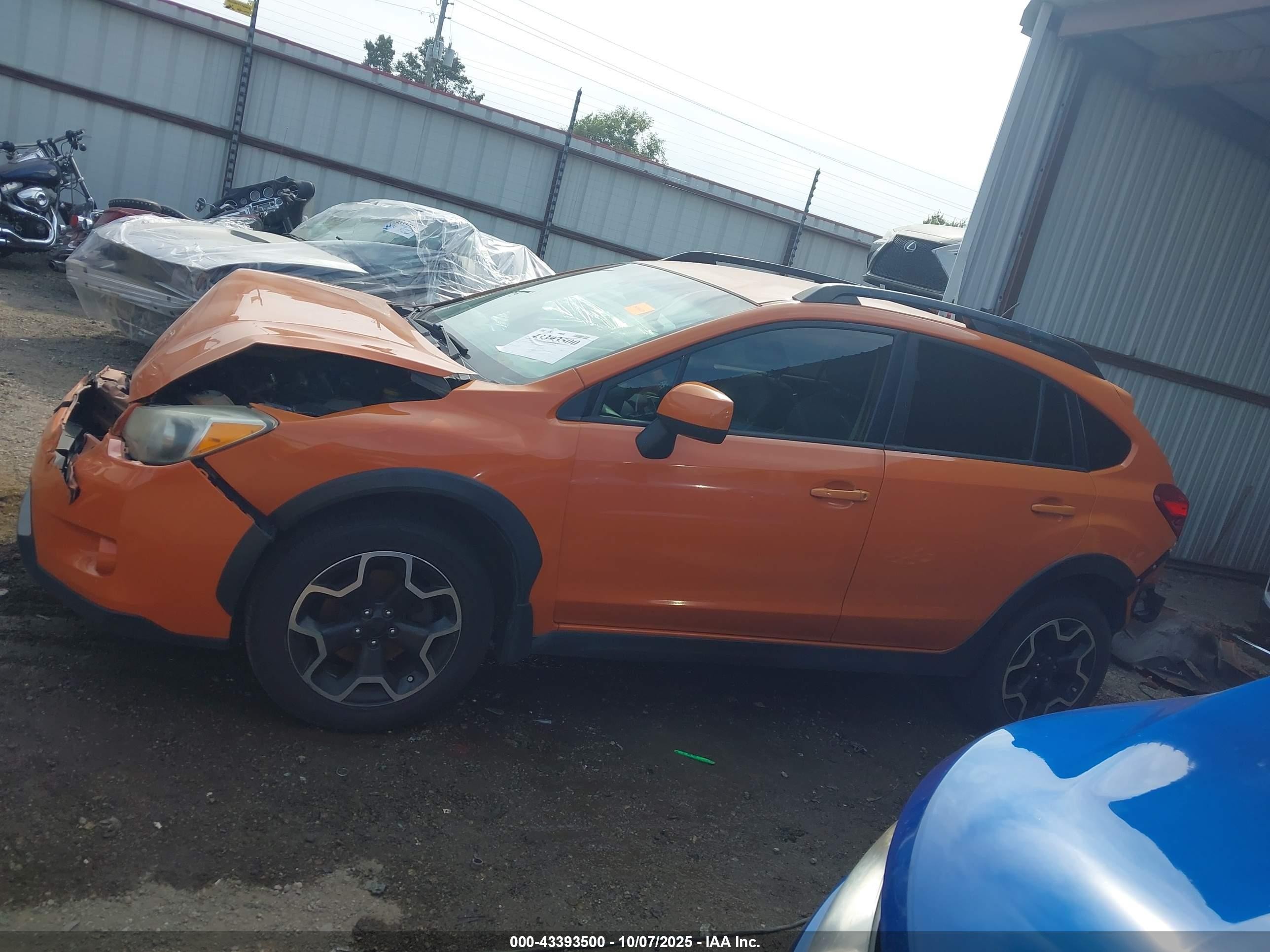 2014 Subaru Xv Crosstrek 2.0i Limited Orange vin: JF2GPAGC5E8285921