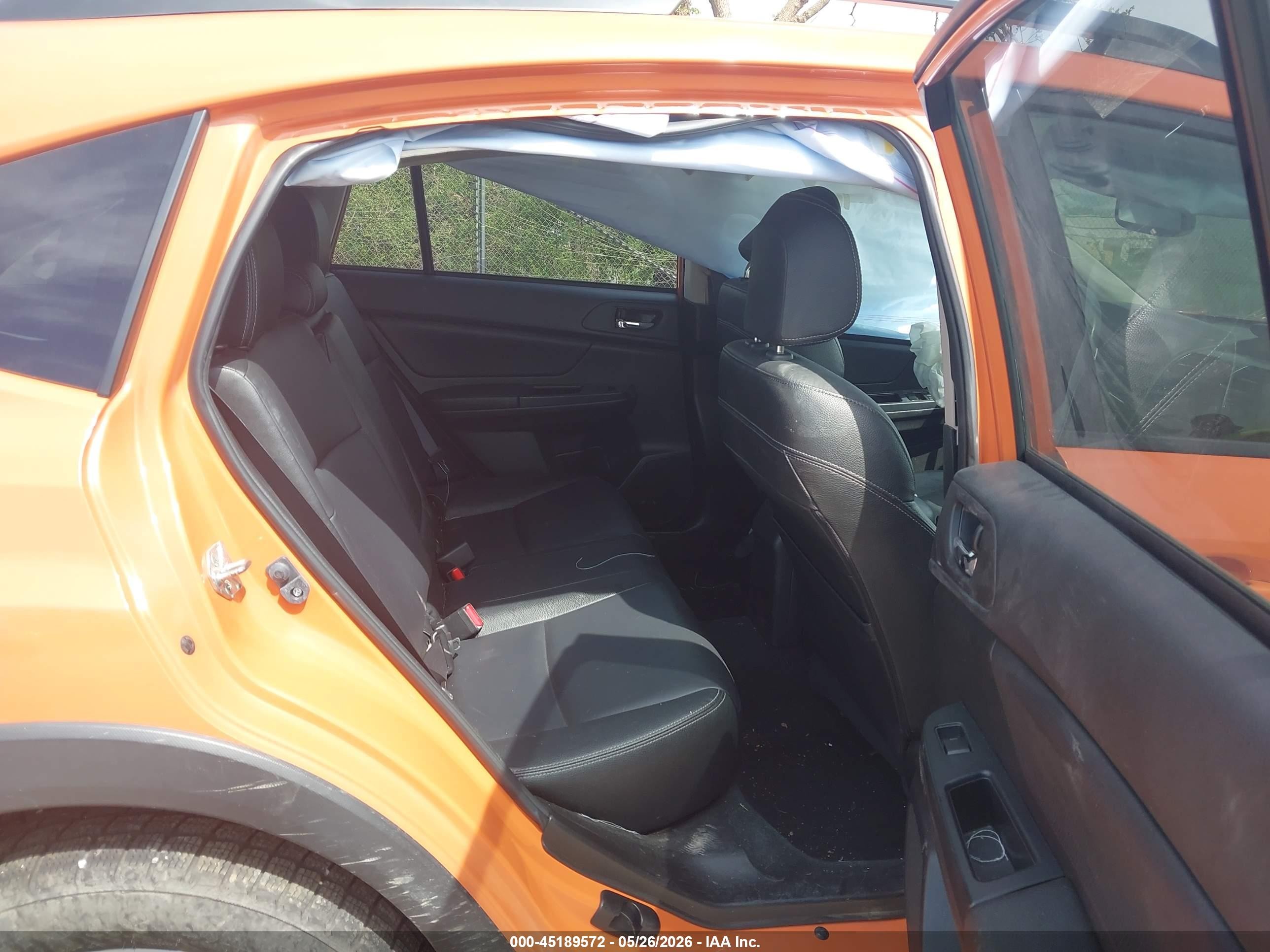2014 Subaru Xv Crosstrek 2.0i Limited Orange vin: JF2GPAGC5E8293131