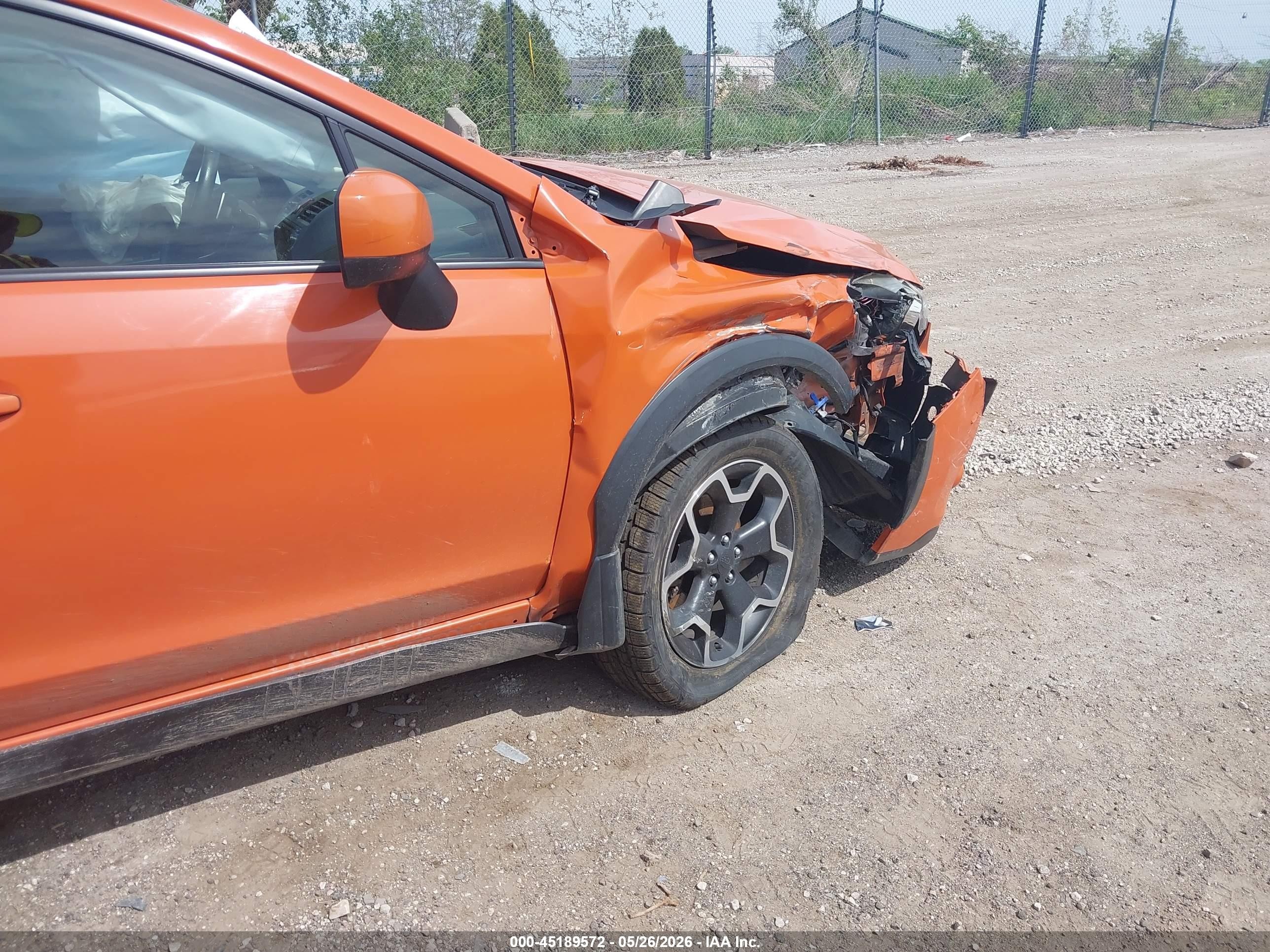 2014 Subaru Xv Crosstrek 2.0i Limited Orange vin: JF2GPAGC5E8293131