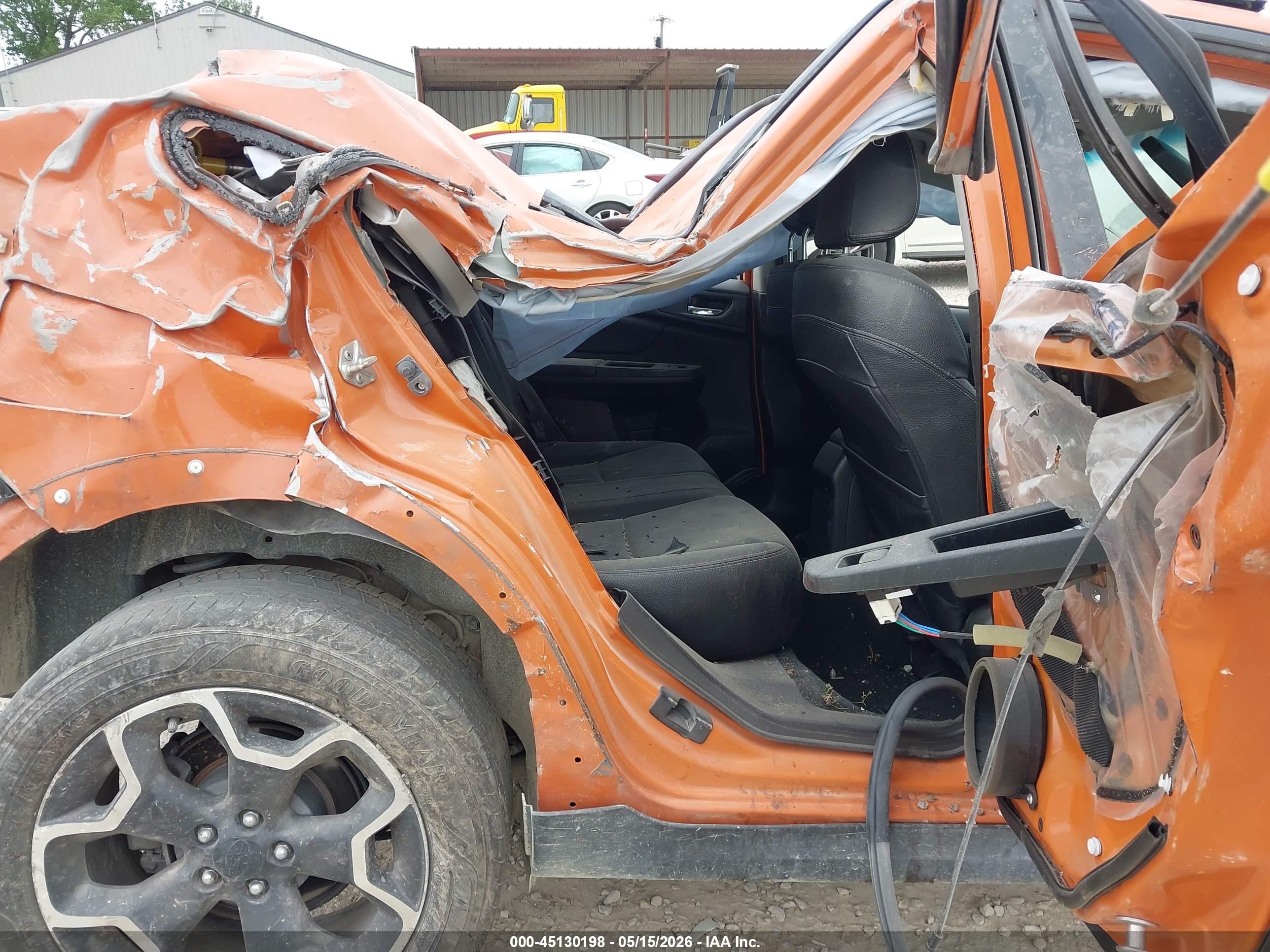 2014 Subaru Xv Crosstrek 2.0i Limited Orange vin: JF2GPAGC5E8307884