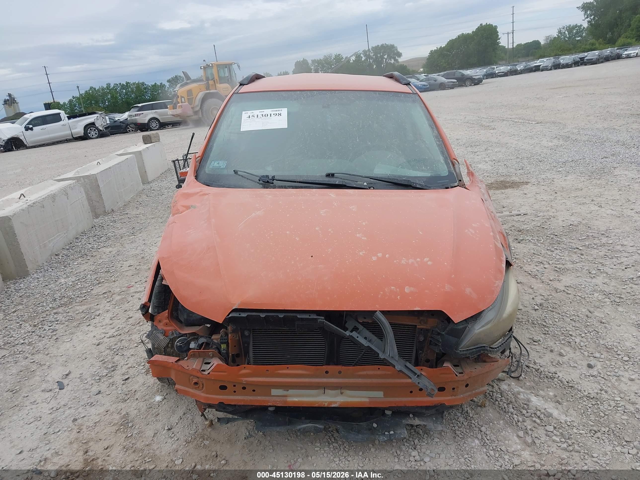 2014 Subaru Xv Crosstrek 2.0i Limited Orange vin: JF2GPAGC5E8307884