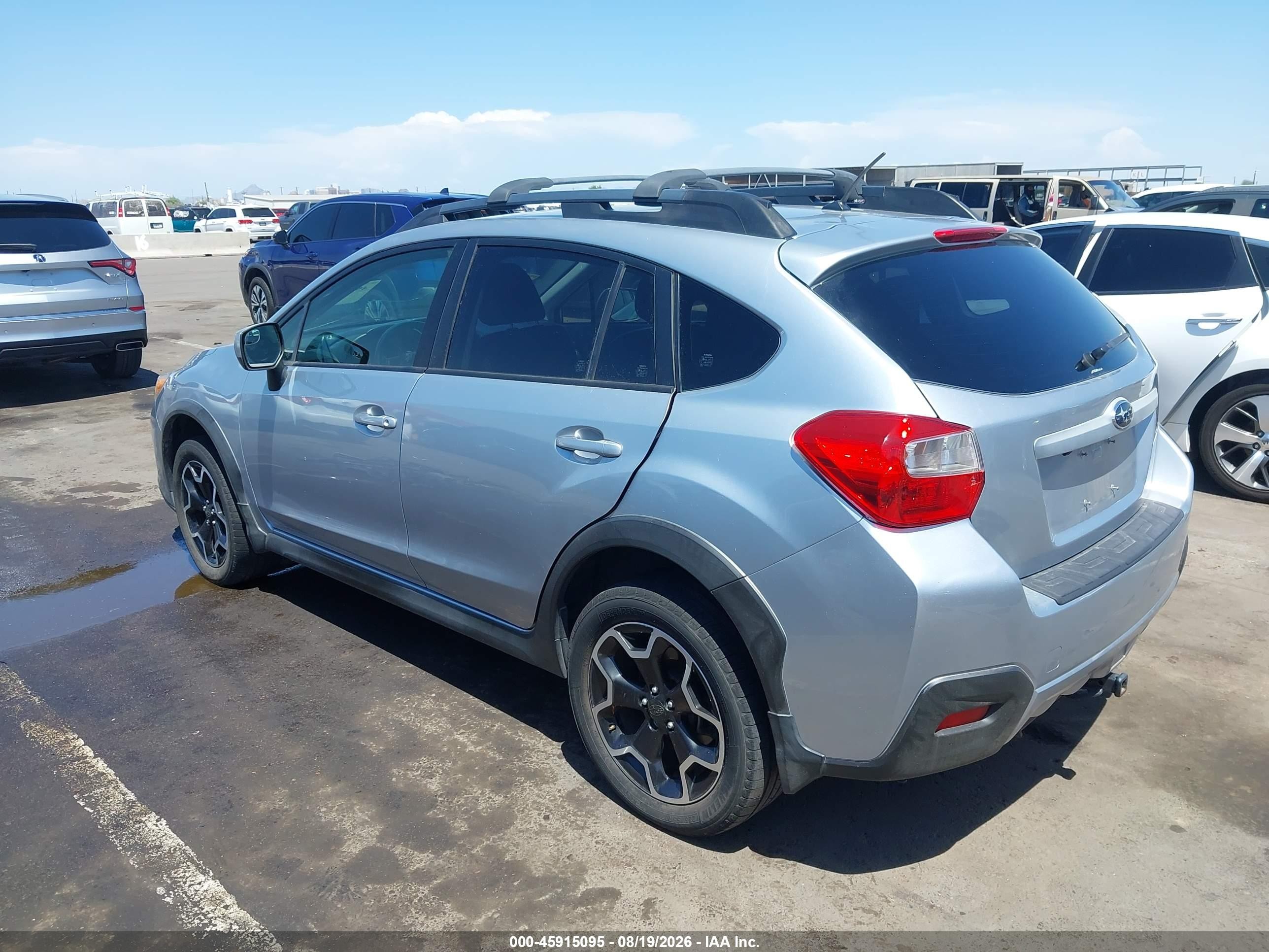 2014 Subaru Xv Crosstrek 2.0i Limited Gray vin: JF2GPAGC5EH341128