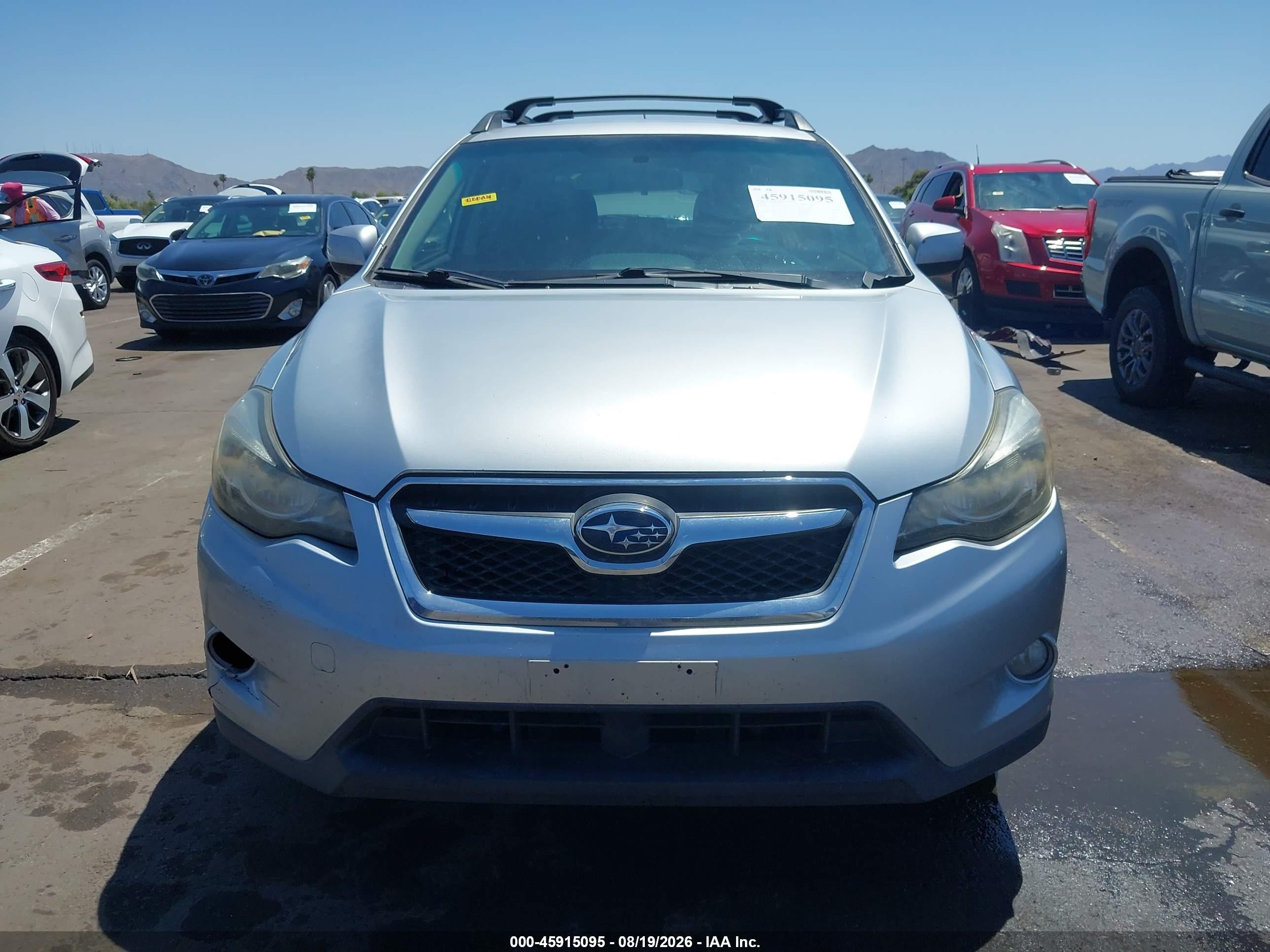 2014 Subaru Xv Crosstrek 2.0i Limited Gray vin: JF2GPAGC5EH341128