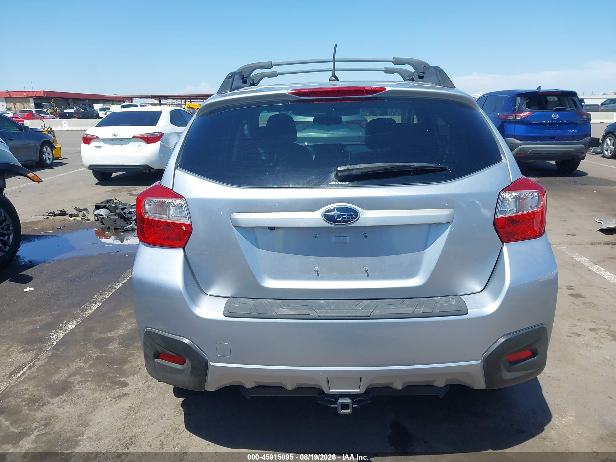 2014 Subaru Xv Crosstrek 2.0i Limited Gray vin: JF2GPAGC5EH341128