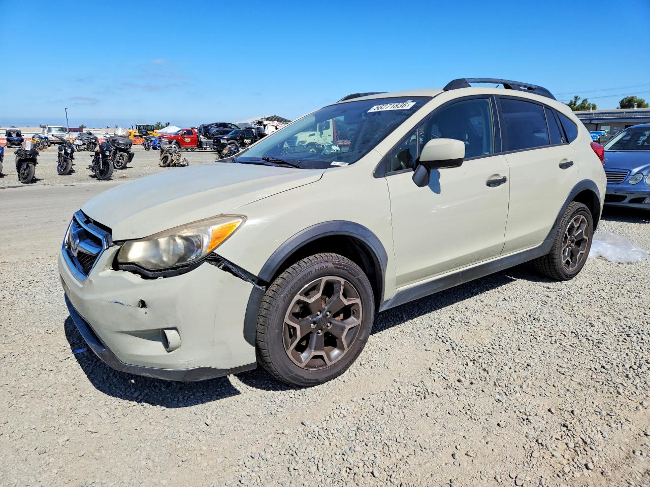 2013 Subaru Xv Crosstrek 2.0 Limited Beige vin: JF2GPAGC6D2883212