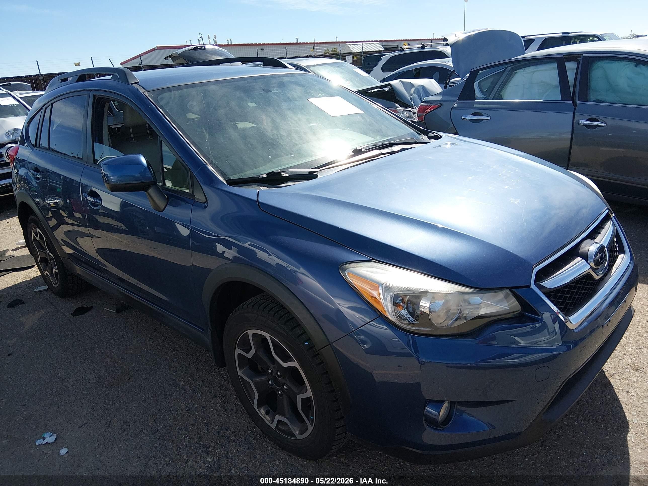 2013 Subaru Xv Crosstrek 2.0i Limited Dark Blue vin: JF2GPAGC6D2898275